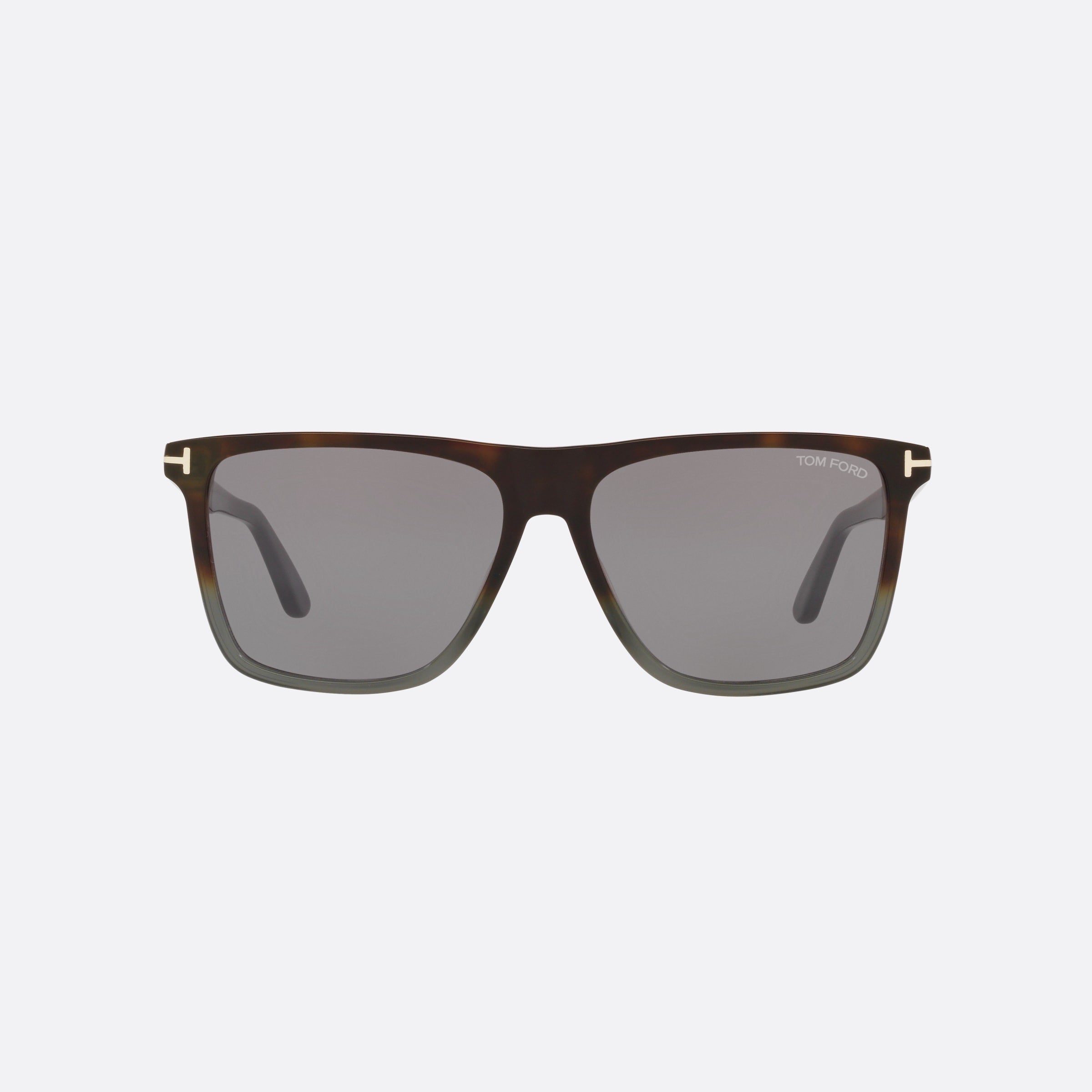 Tom 59mm Ford Ft0832 Tortoise Square Men Sunglasses - Side View