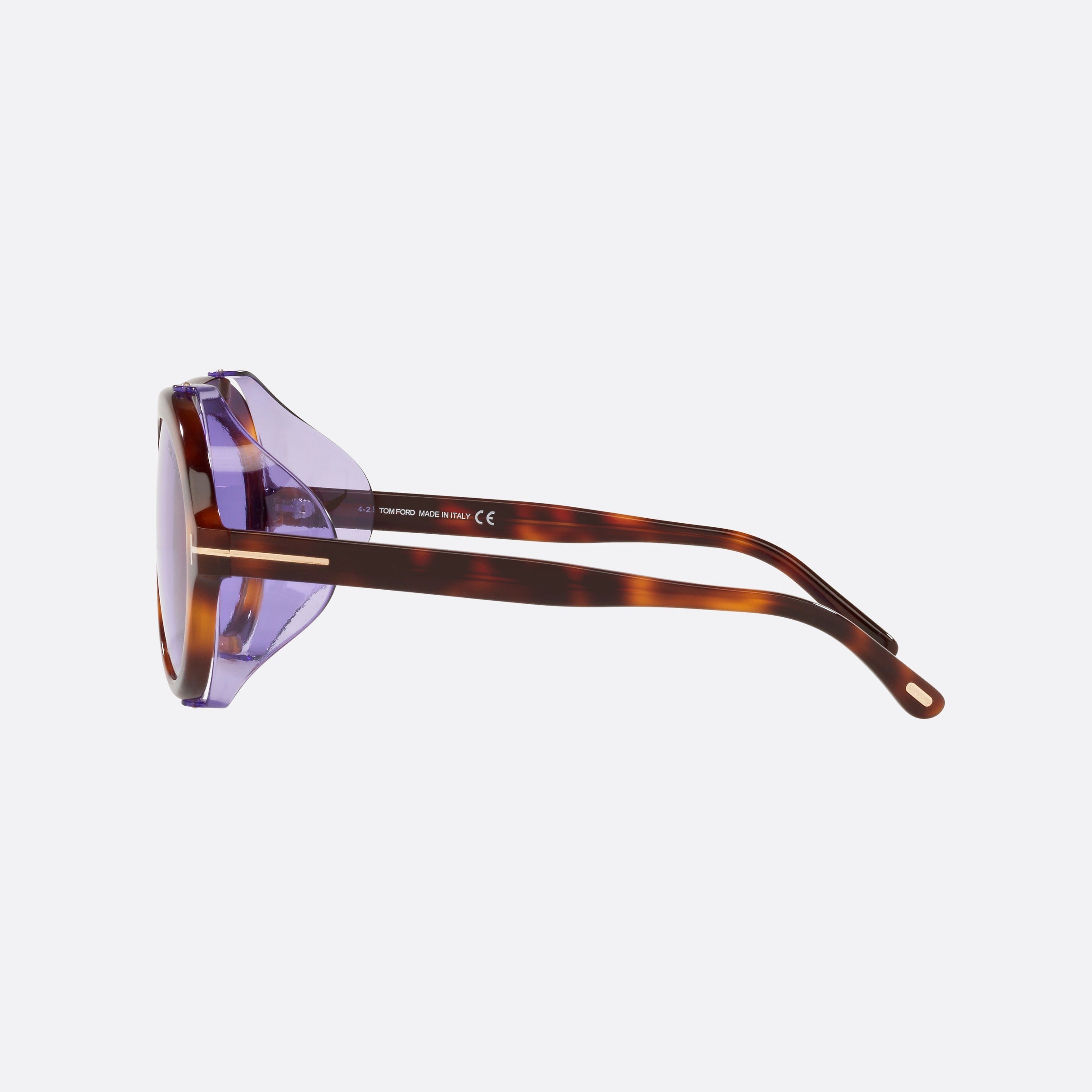 Tom 60mm Ford Ft0882 Tortoise Pilot Men Sunglasses - Detail View