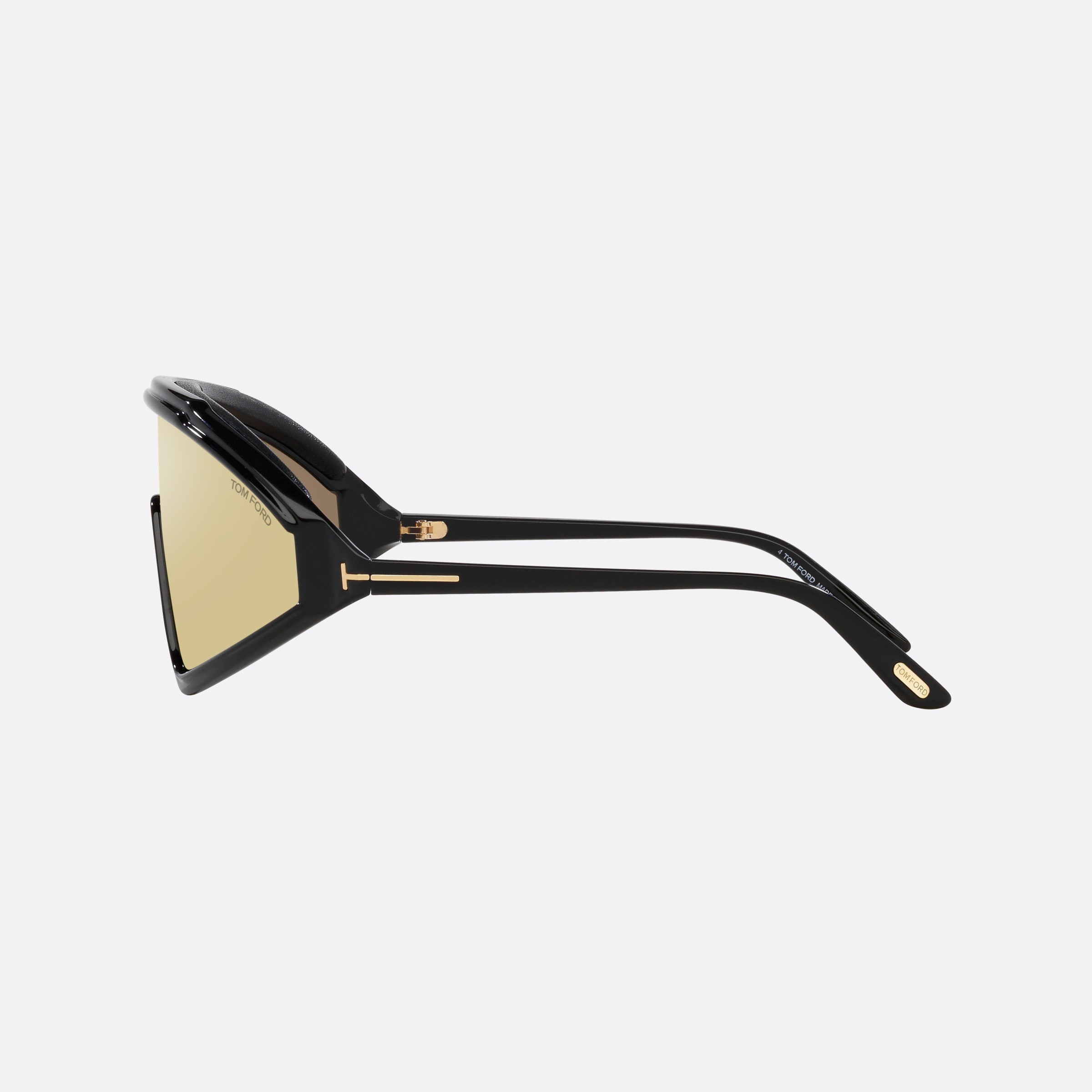 Tom Ford Ft1121 01g Black Square Men Sunglasses - Detail View