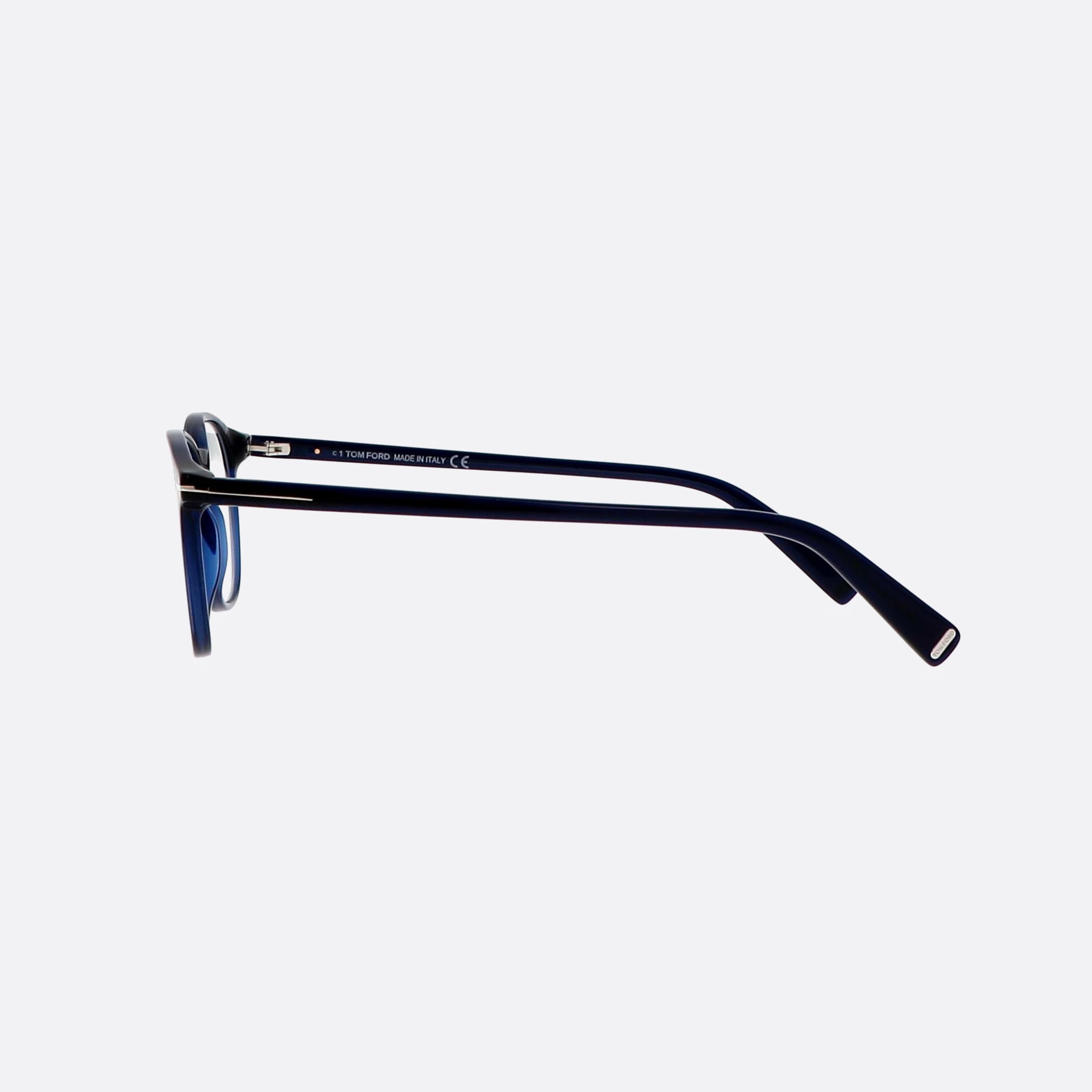 Tom 50mm Ford Ft5583 Blue Oval Unisex Eyeglasses - Detail View