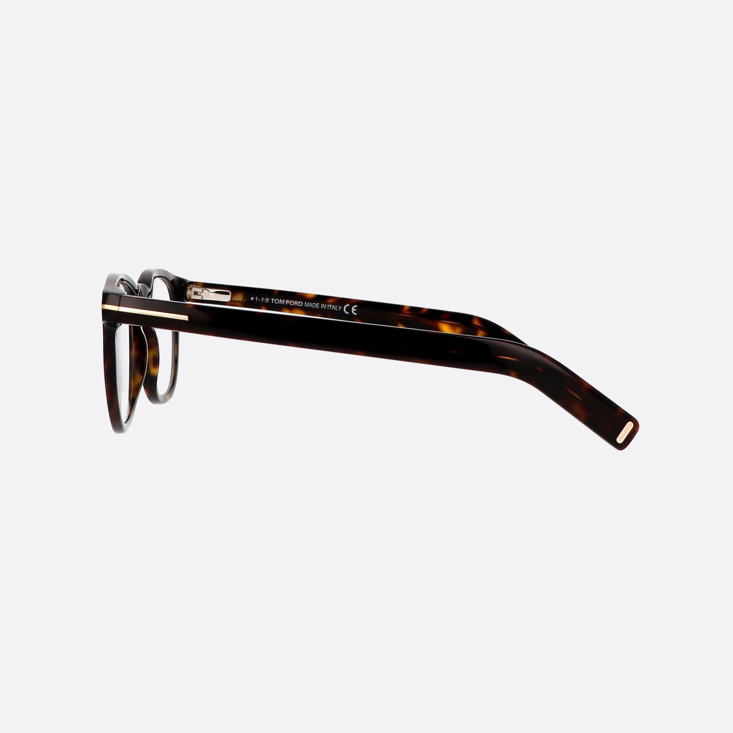 Tom 50mm Ford Ft5629 Tortoise Oval Unisex Eyeglasses - Detail View