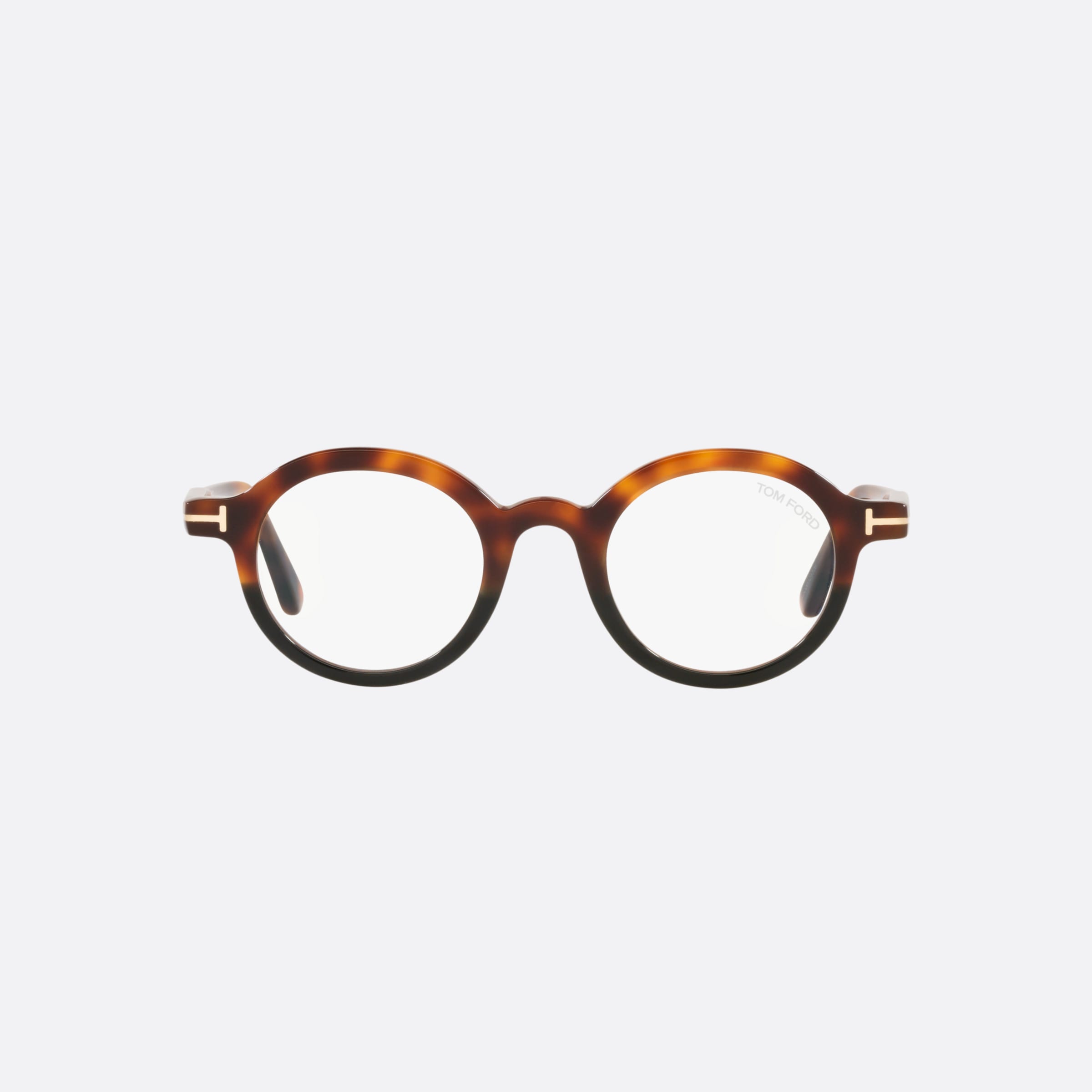 Tom 45mm Ford Ft5664 Tortoise Round Men Eyeglasses - Lifestyle Shot