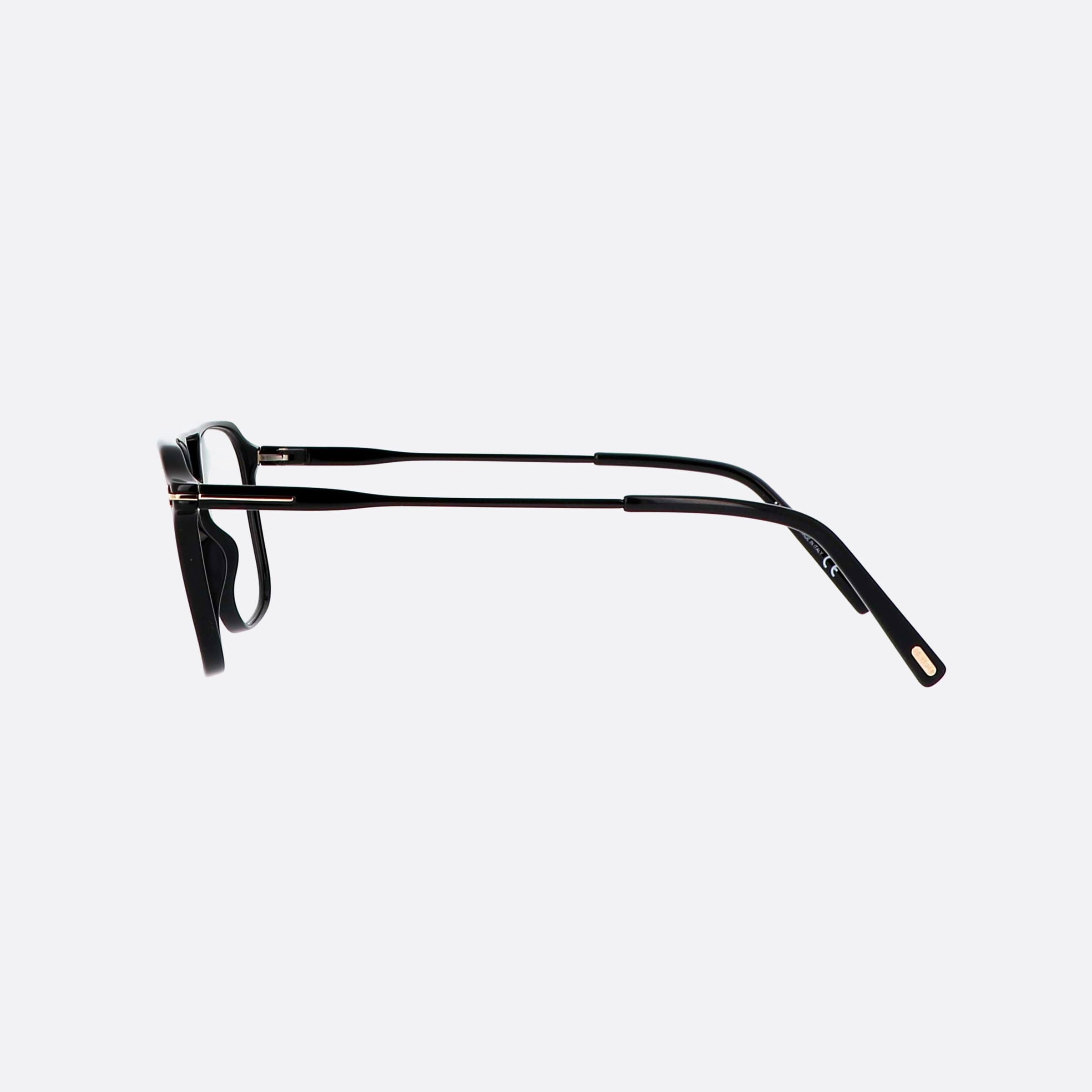 Tom 54mm Ford Ft5665 Black Pilot Men Eyeglasses - Detail View