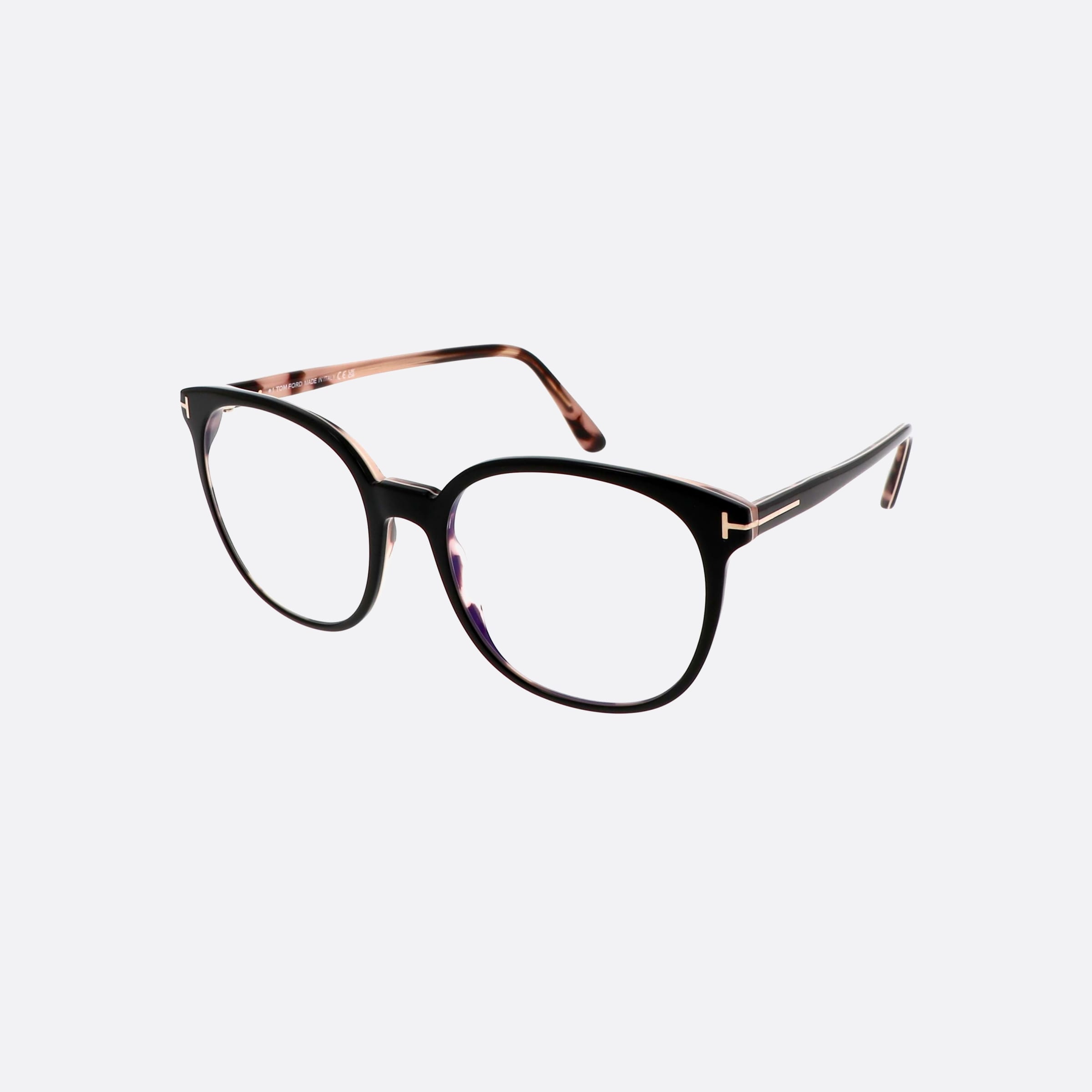 Tom 54mm Ford Ft5671 Black Oval Women Eyeglasses - Main View