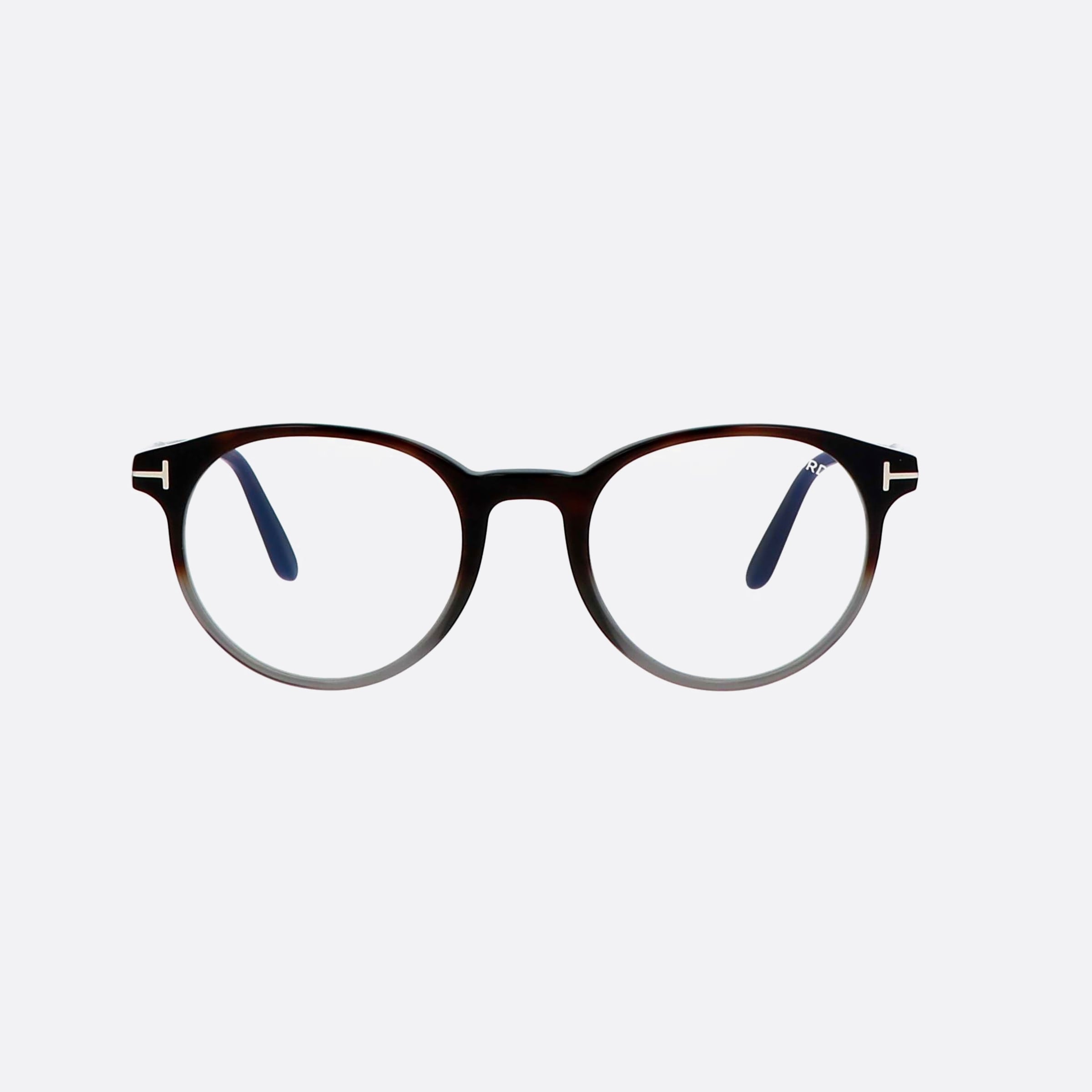 Tom 49mm Ford Ft5695 Tortoise Oval Women Eyeglasses - Side View