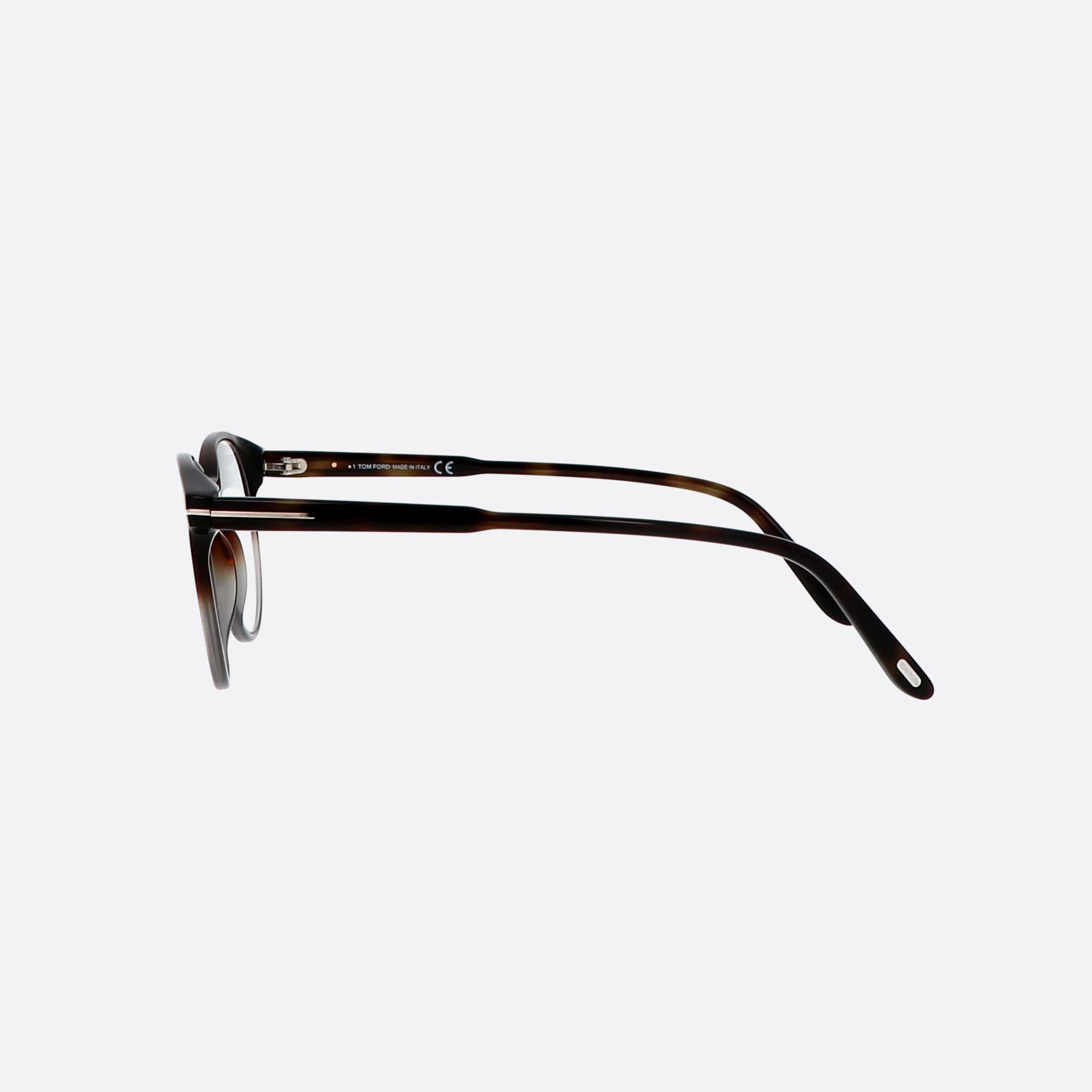 Tom 49mm Ford Ft5695 Tortoise Oval Women Eyeglasses - Detail View
