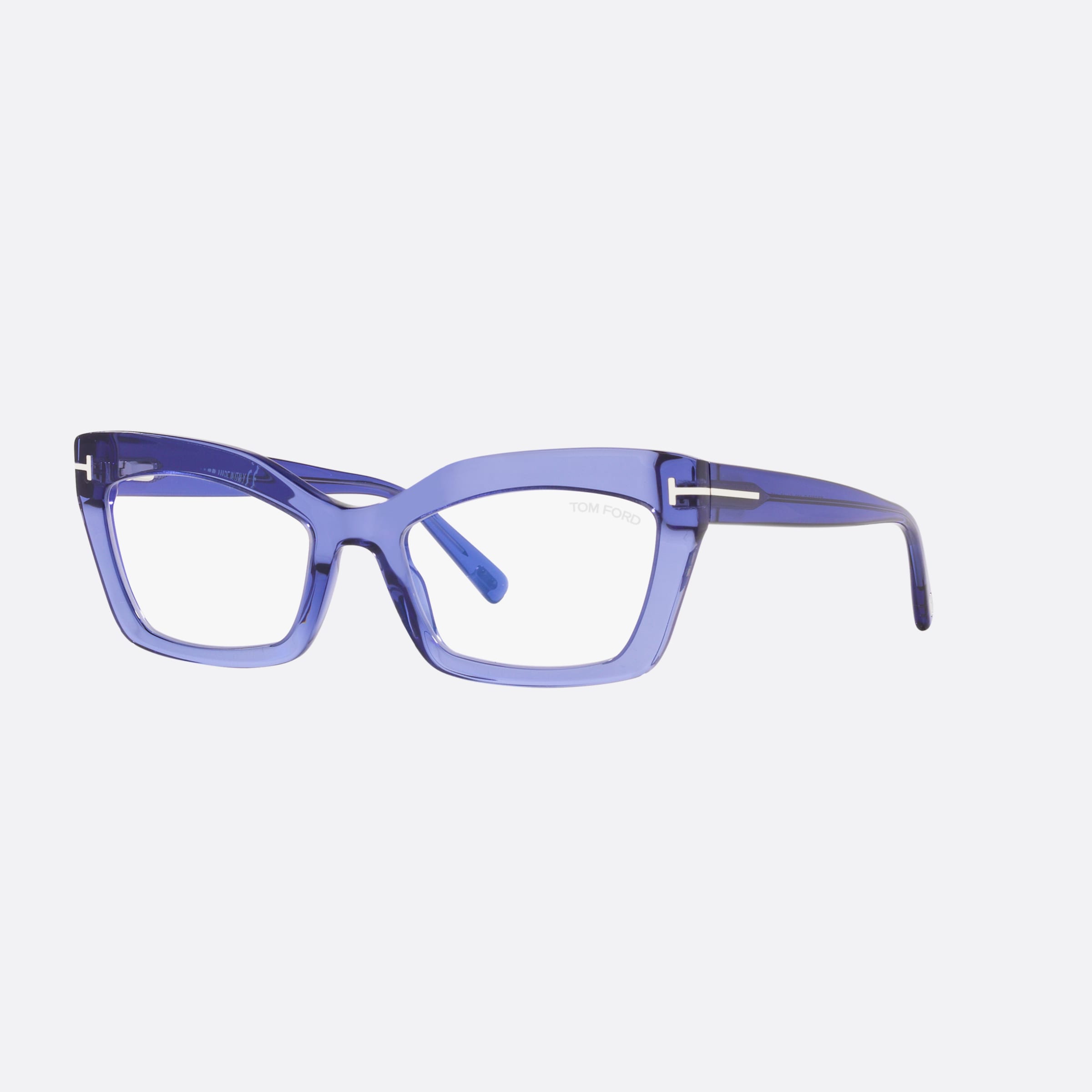 Tom 54mm Ford Ft5766 Black Cat Eye Women Eyeglasses - Main View