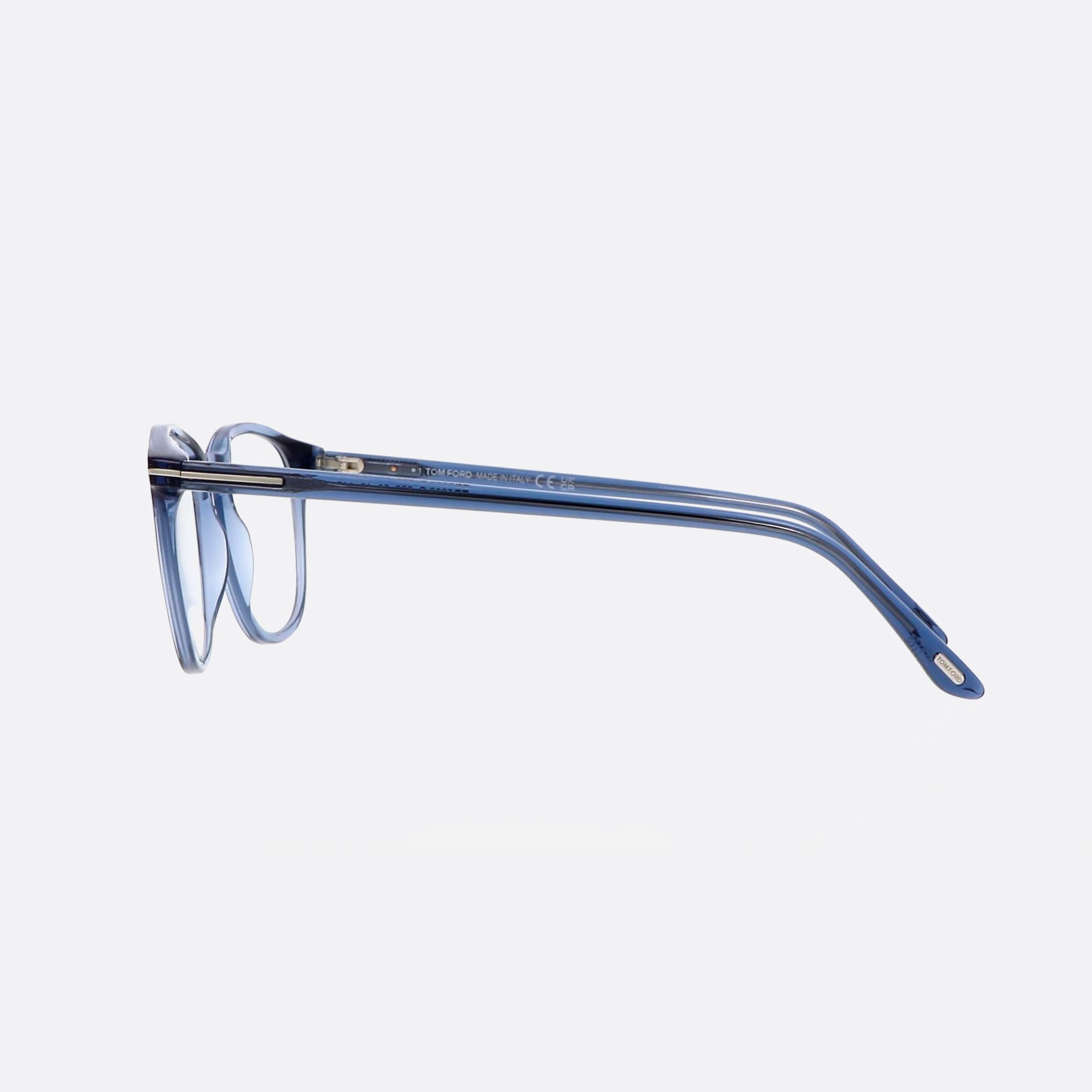 Tom 50mm Ford Ft5832 Blue Oval Unisex Eyeglasses - Detail View