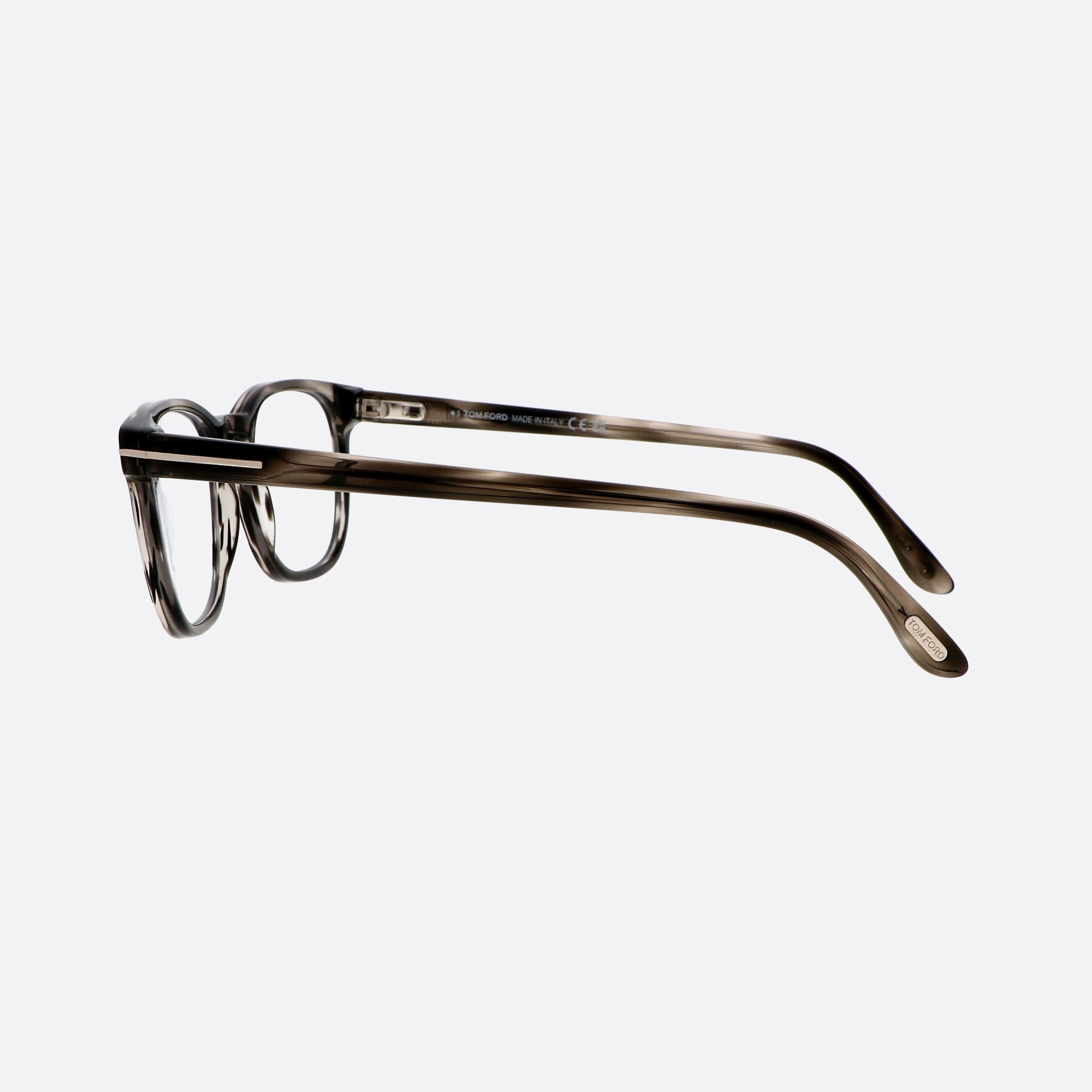 Tom 51mm Ford Ft5868 Grey Squared Men Eyeglasses - Detail View