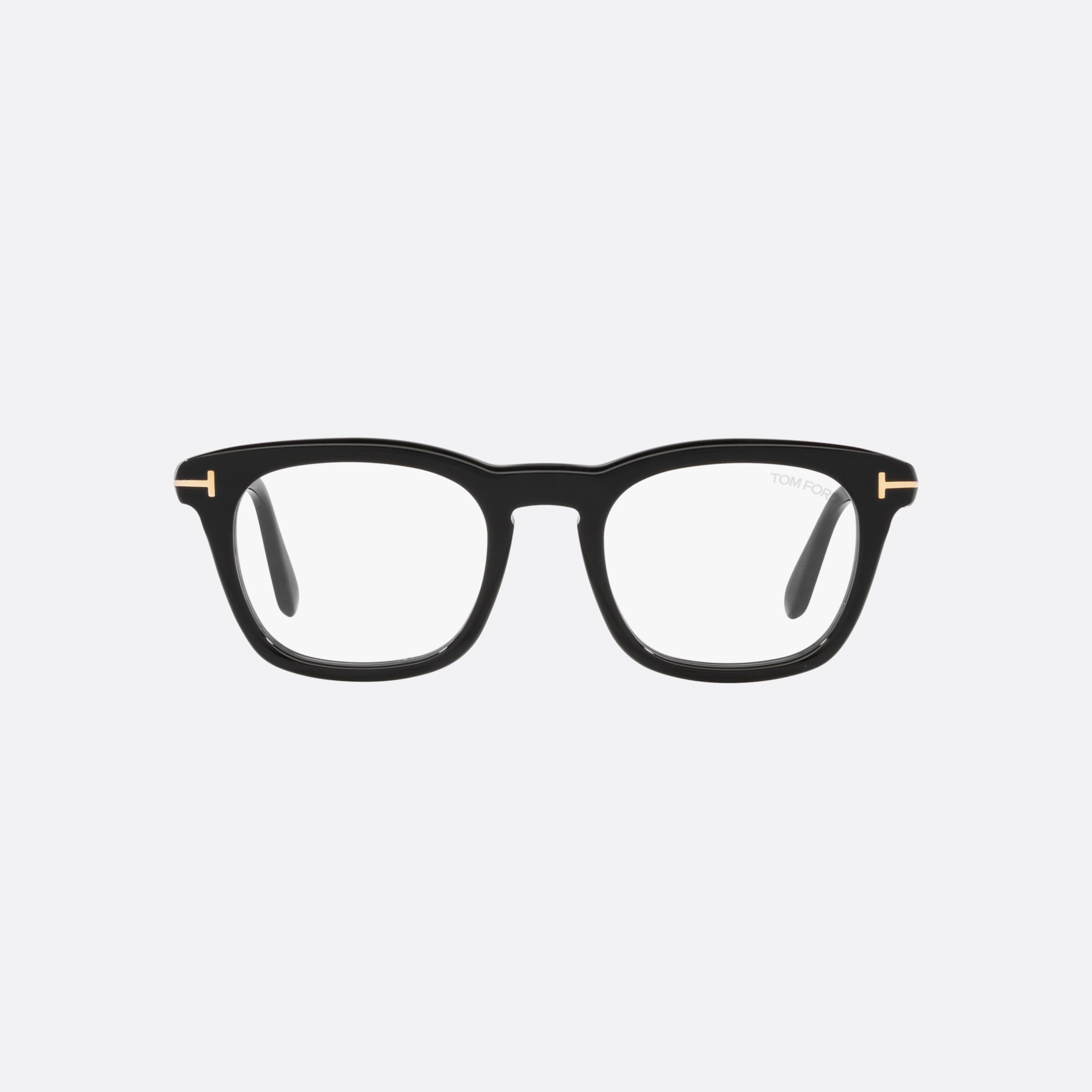 Tom 50mm Ford Ft5870 Black Square Men Eyeglasses - Lifestyle Shot
