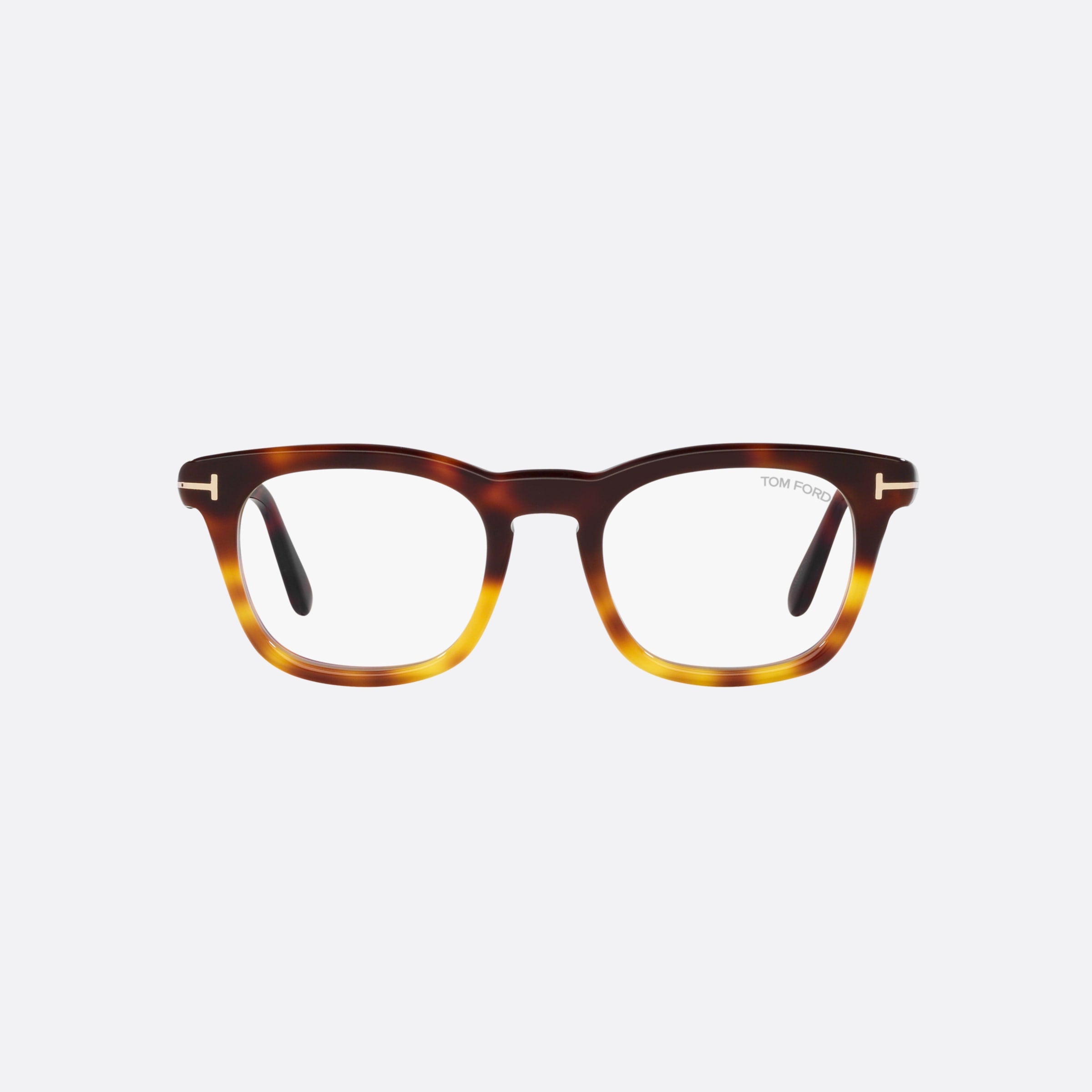 Tom 50mm Ford Ft5870 Havana Square Men Eyeglasses - Lifestyle Shot