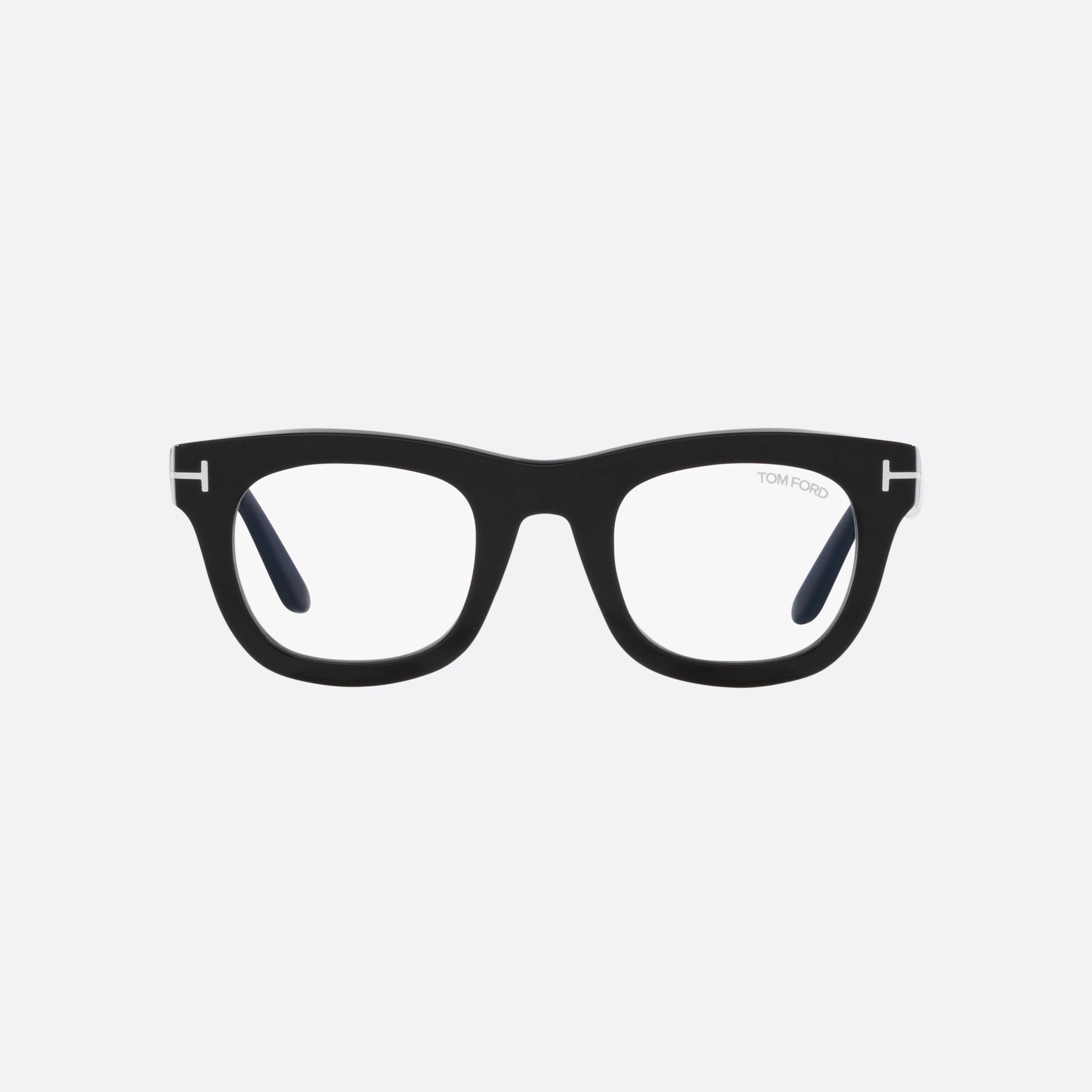 Tom 48mm Ford Ft5872 Black Square Men Eyeglasses - Lifestyle Shot