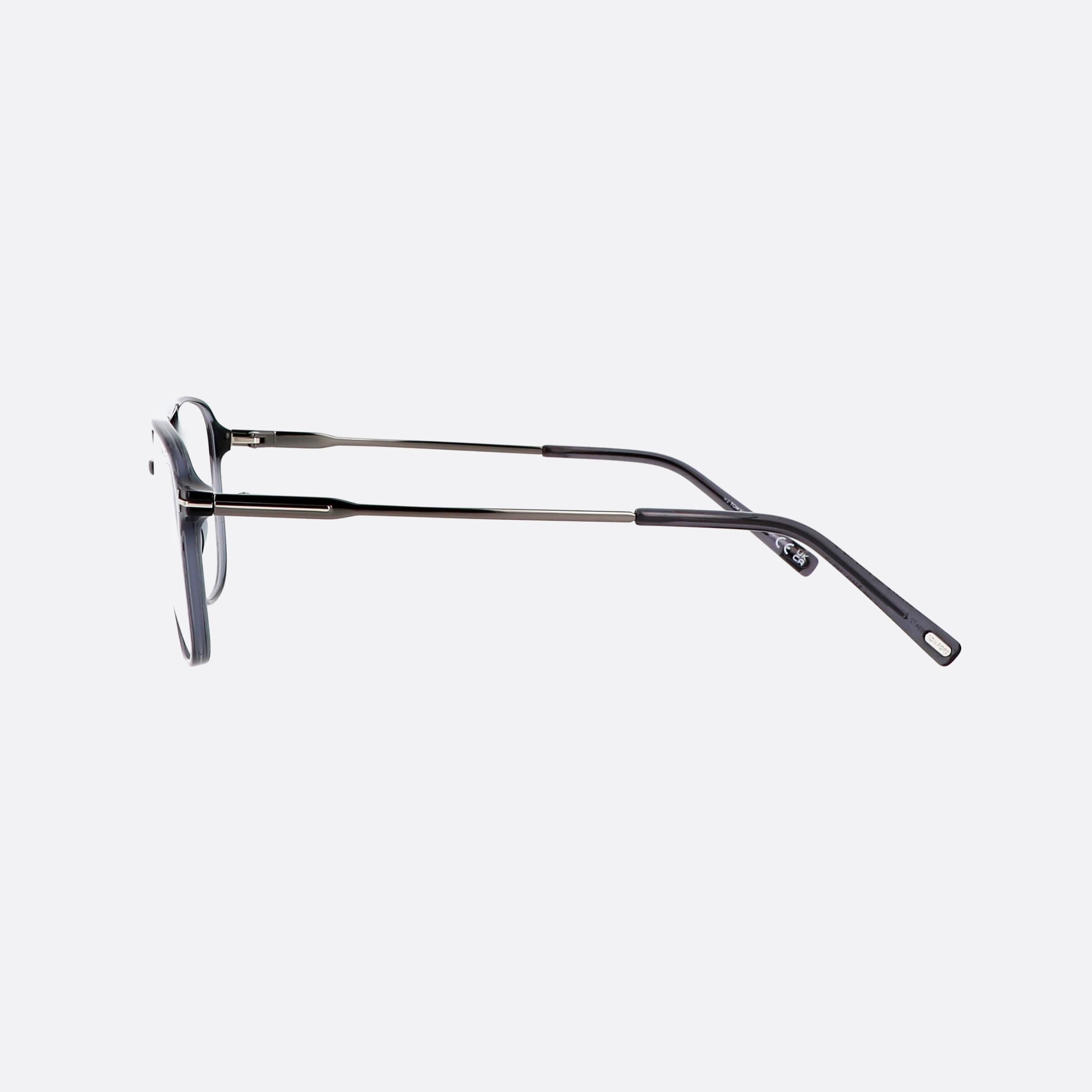 Tom 54mm Ford Ft5874 Grey Pilot Men Eyeglasses - Detail View