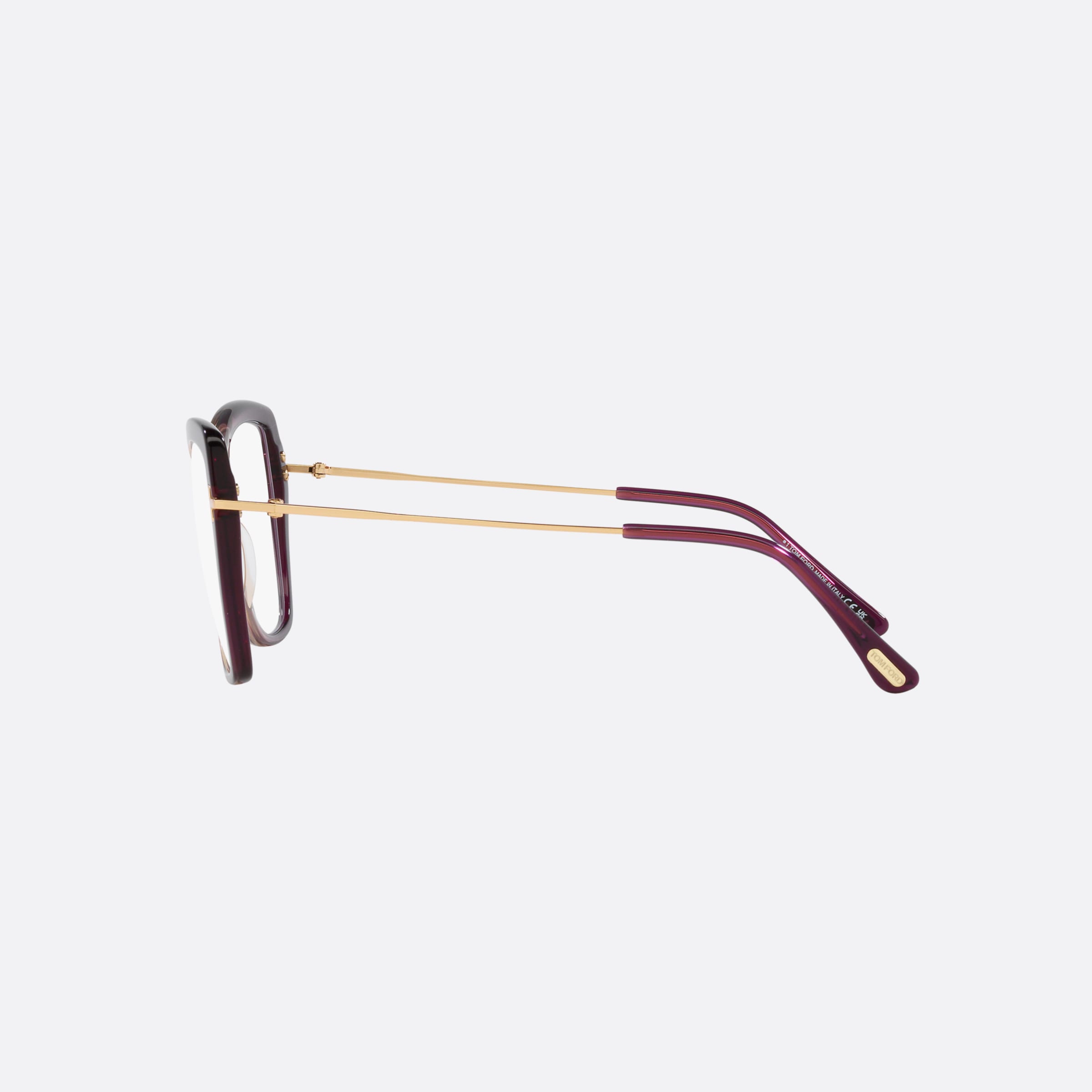 Tom 55mm Ford Ft5882 Purple Butterfly Women Eyeglasses - Detail View