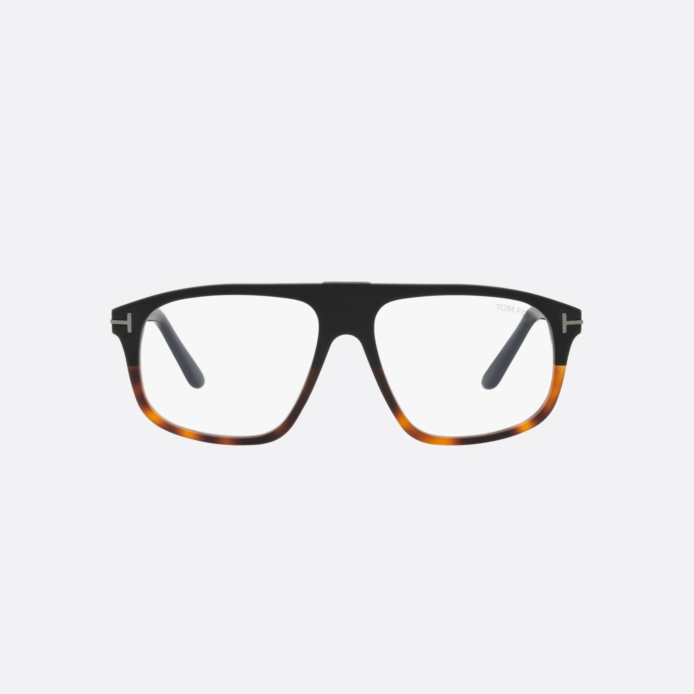 Tom 55mm Ford Ft5901 Havana Pilot Men Eyeglasses - Lifestyle Shot