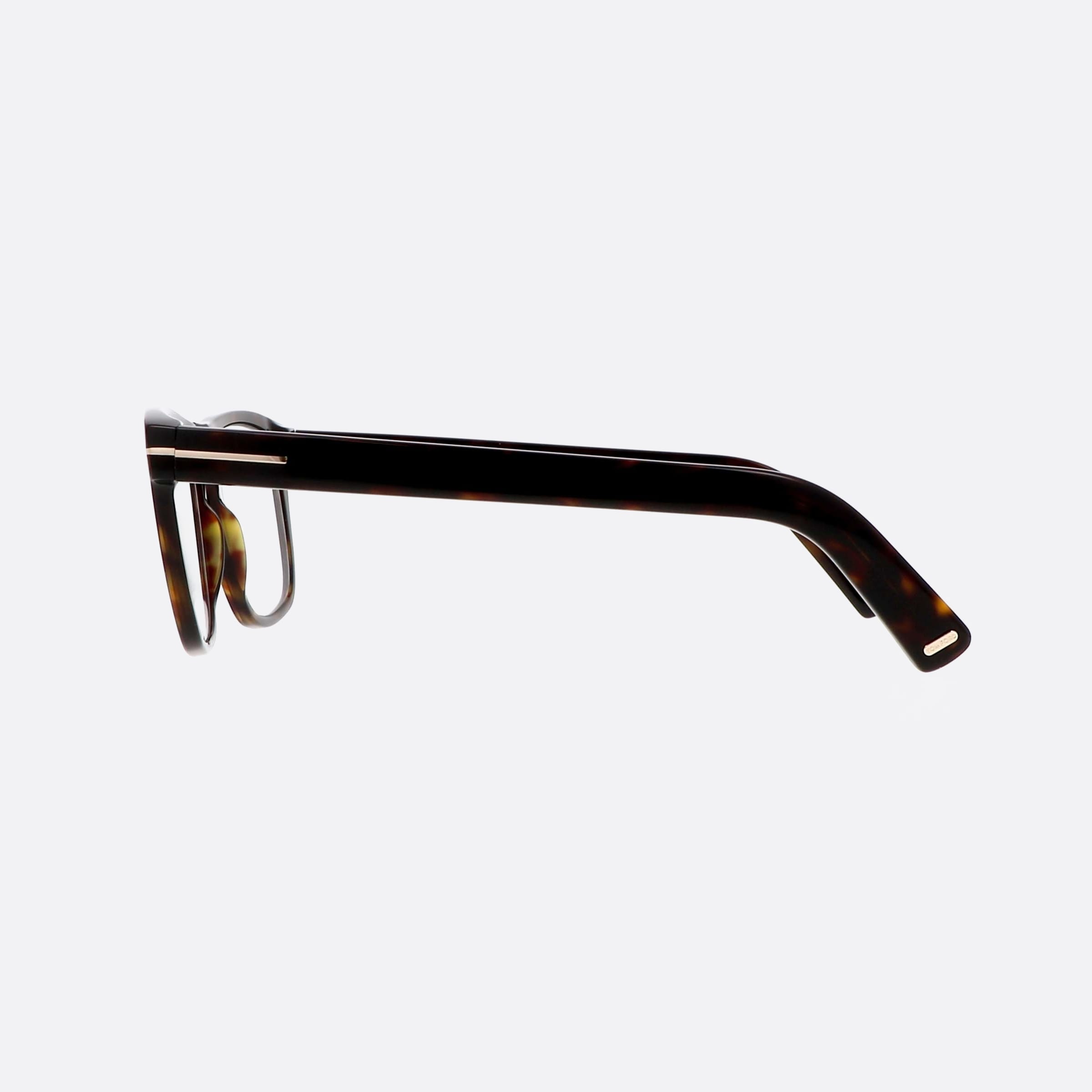 Tom 54mm Ford Ft5902 Havana Squared Men Eyeglasses - Detail View