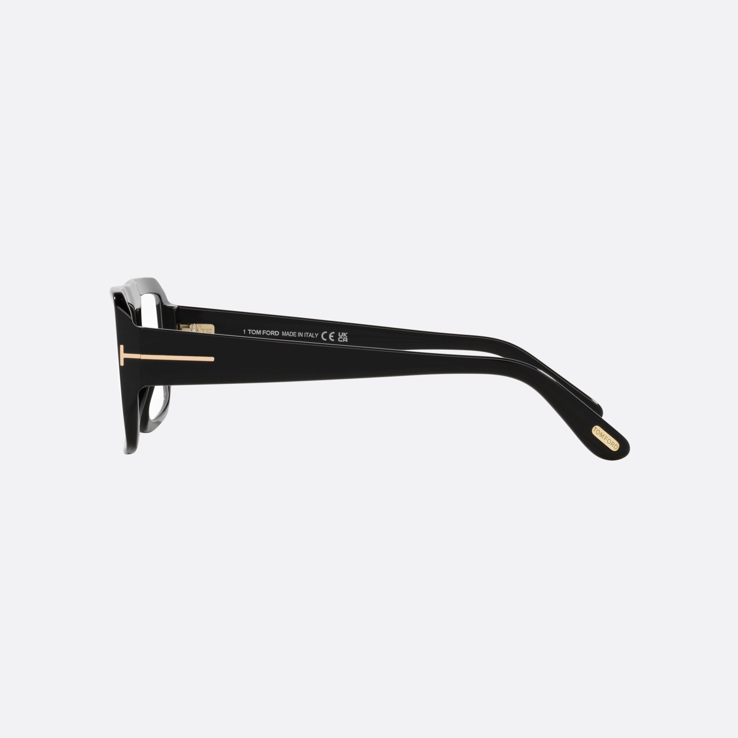 Tom 54mm Ford Ft5903 Black Square Men Eyeglasses - Detail View