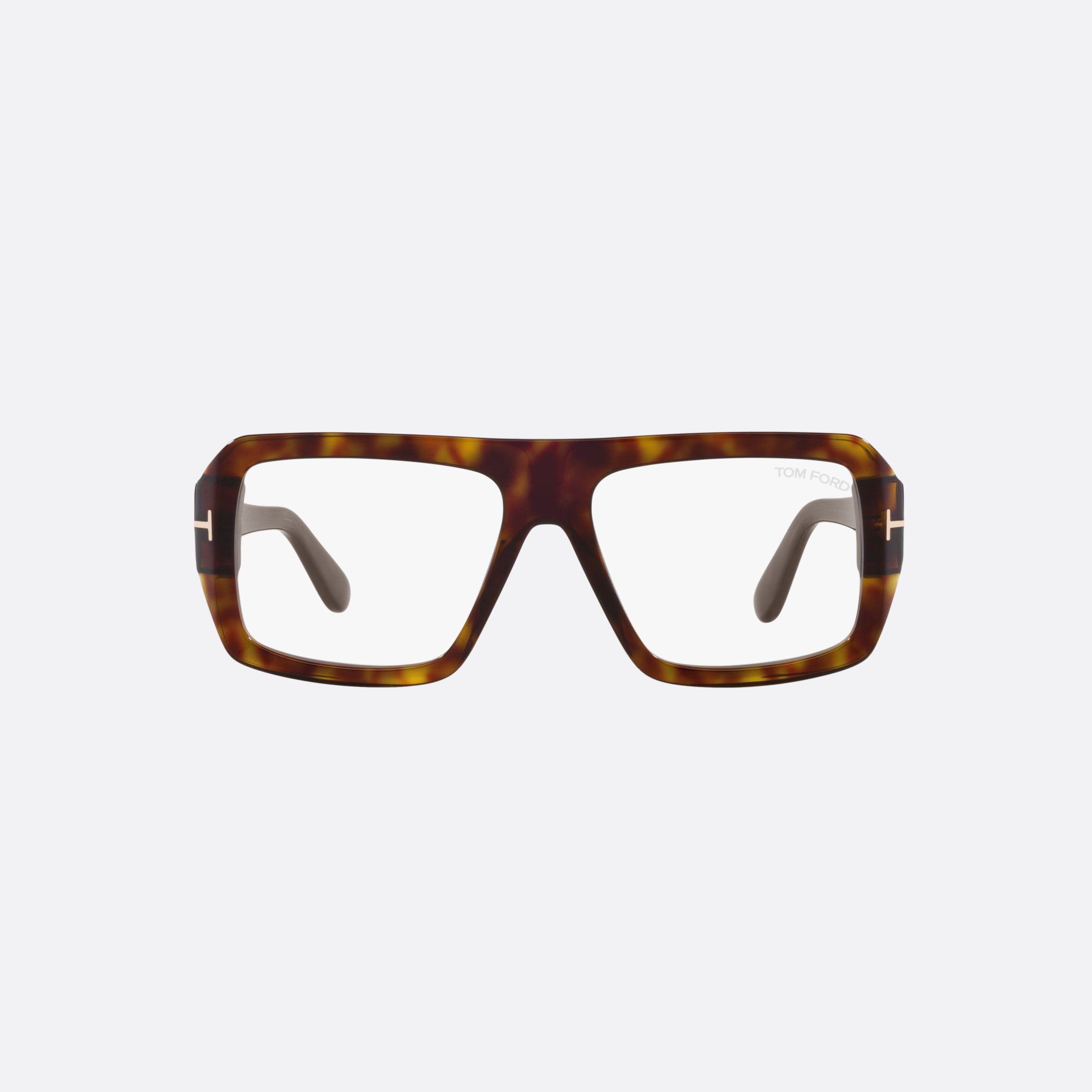 Tom 54mm Ford Ft5903 Havana Square Men Eyeglasses - Lifestyle Shot