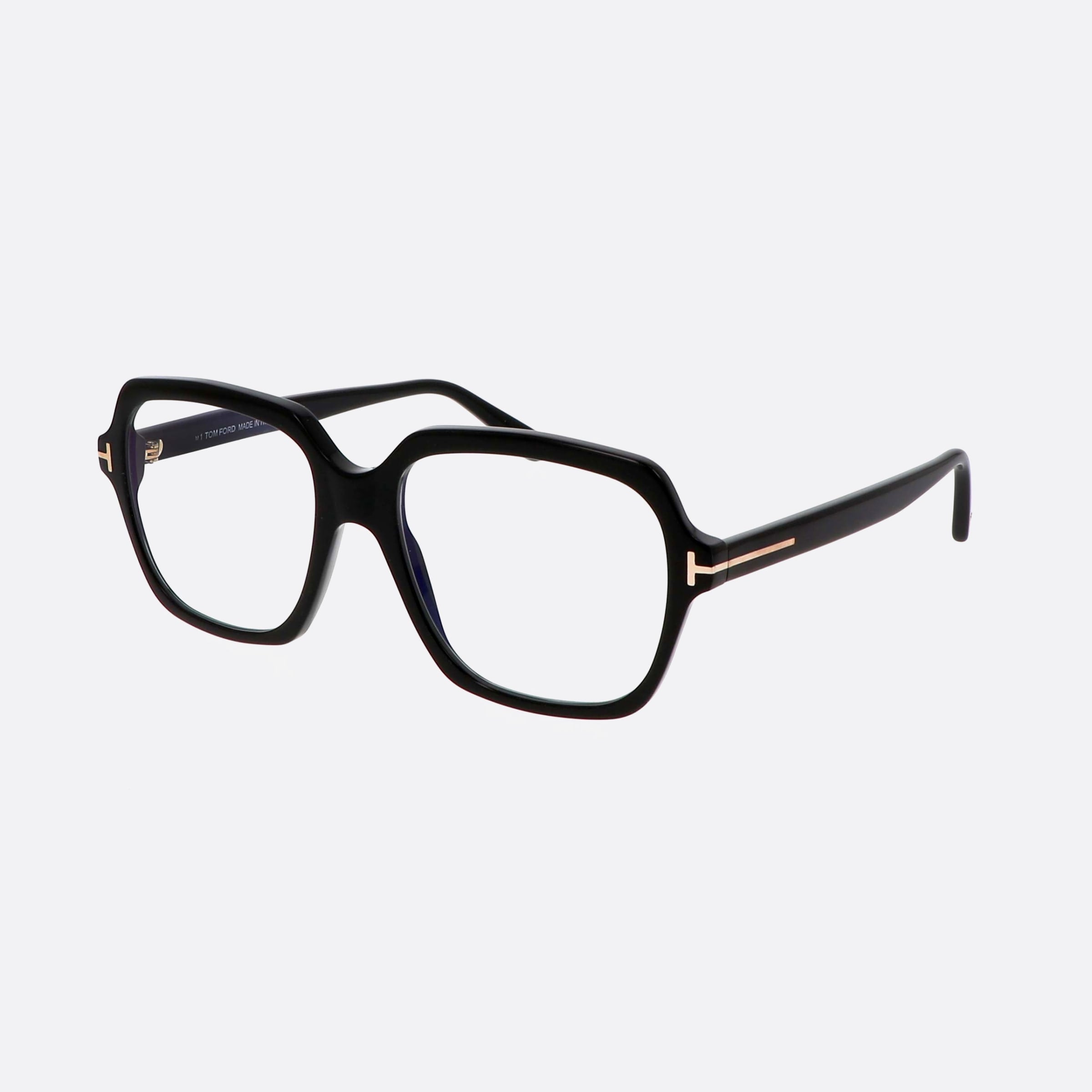 Tom 54mm Ford Ft5908 Black Geometric Women Eyeglasses - Main View