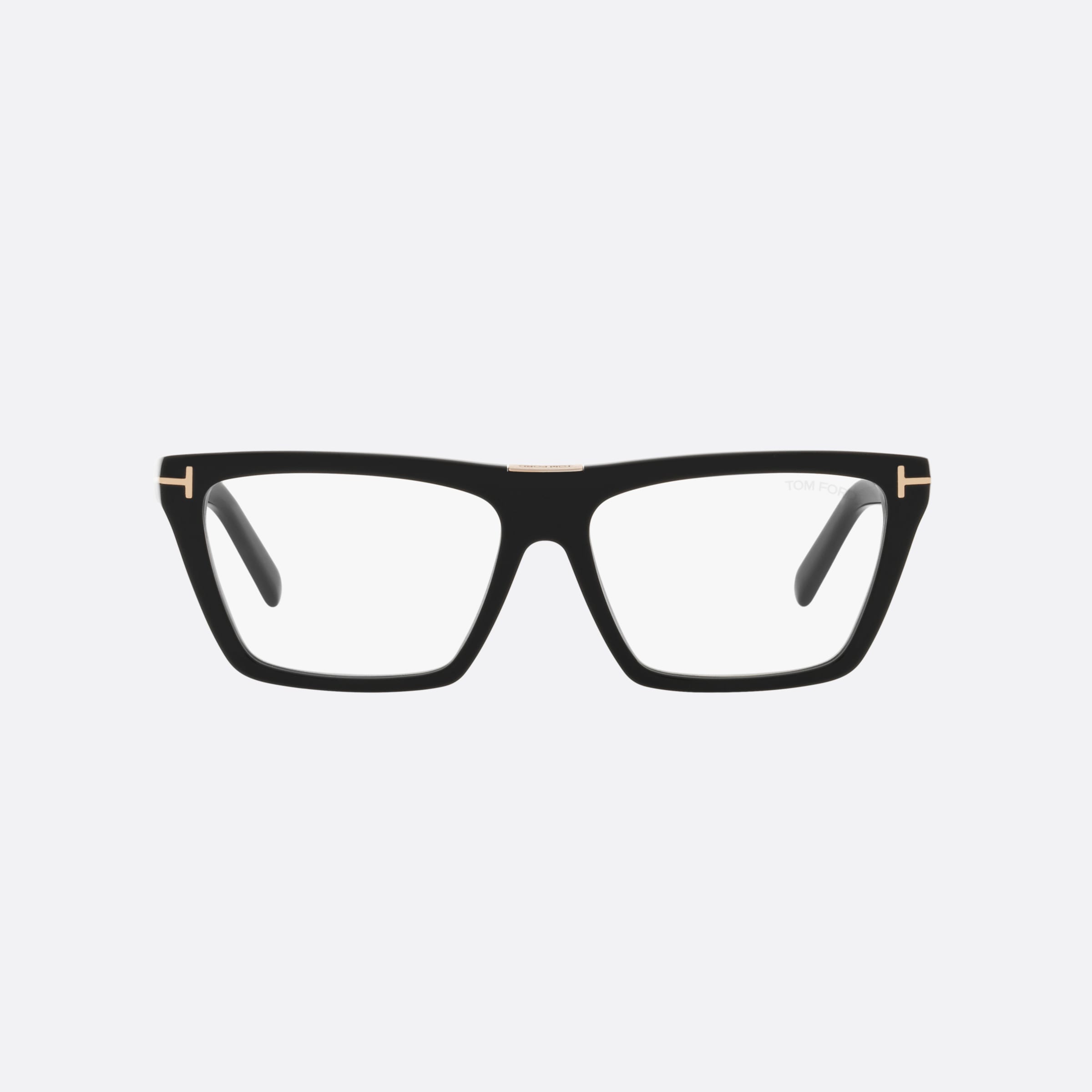 Tom 57mm Ford Ft5912 Black Square Women Eyeglasses - Lifestyle Shot