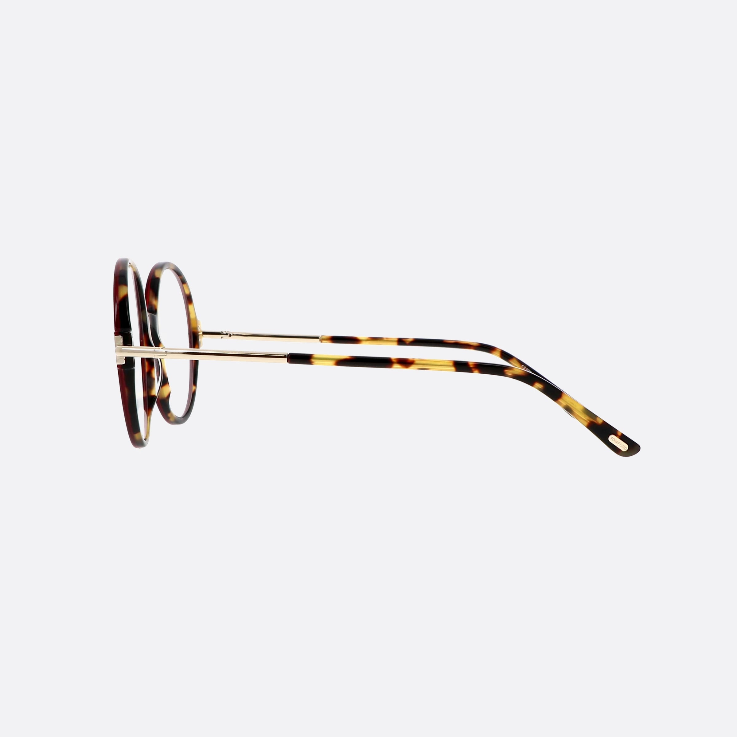Tom 53mm Ford Ft5914 Red Round Women Eyeglasses - Detail View