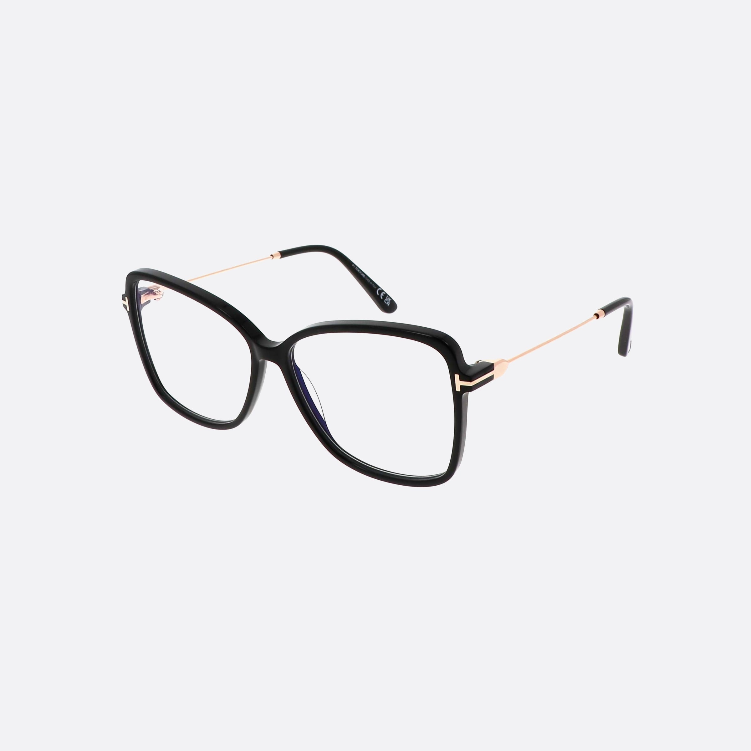 Tom 55mm Ford Ft5953 Black Butterfly Women Eyeglasses - Main View