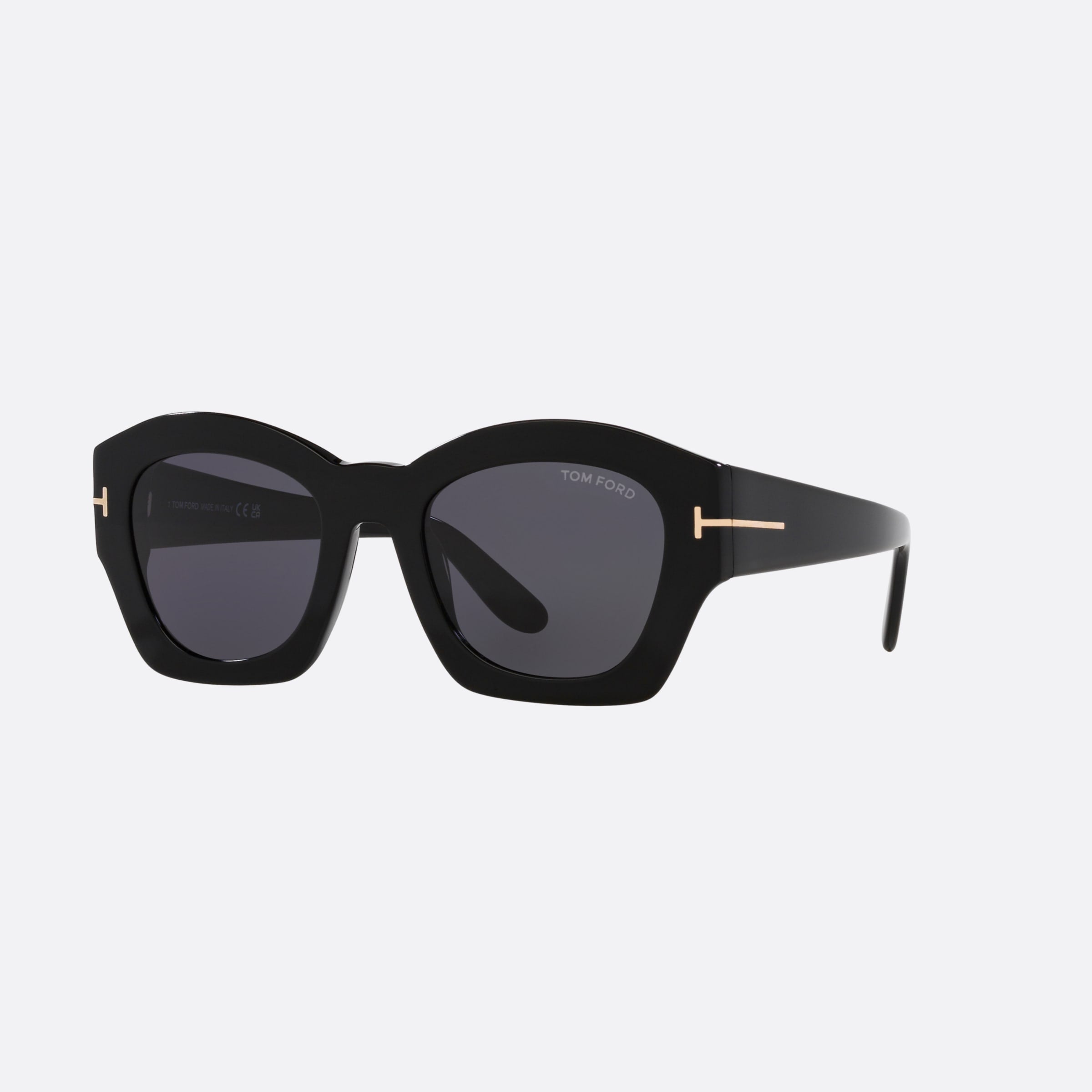 Tom 52mm Ford Guilliana 01a Black Irregular Women Sunglasses - Main View