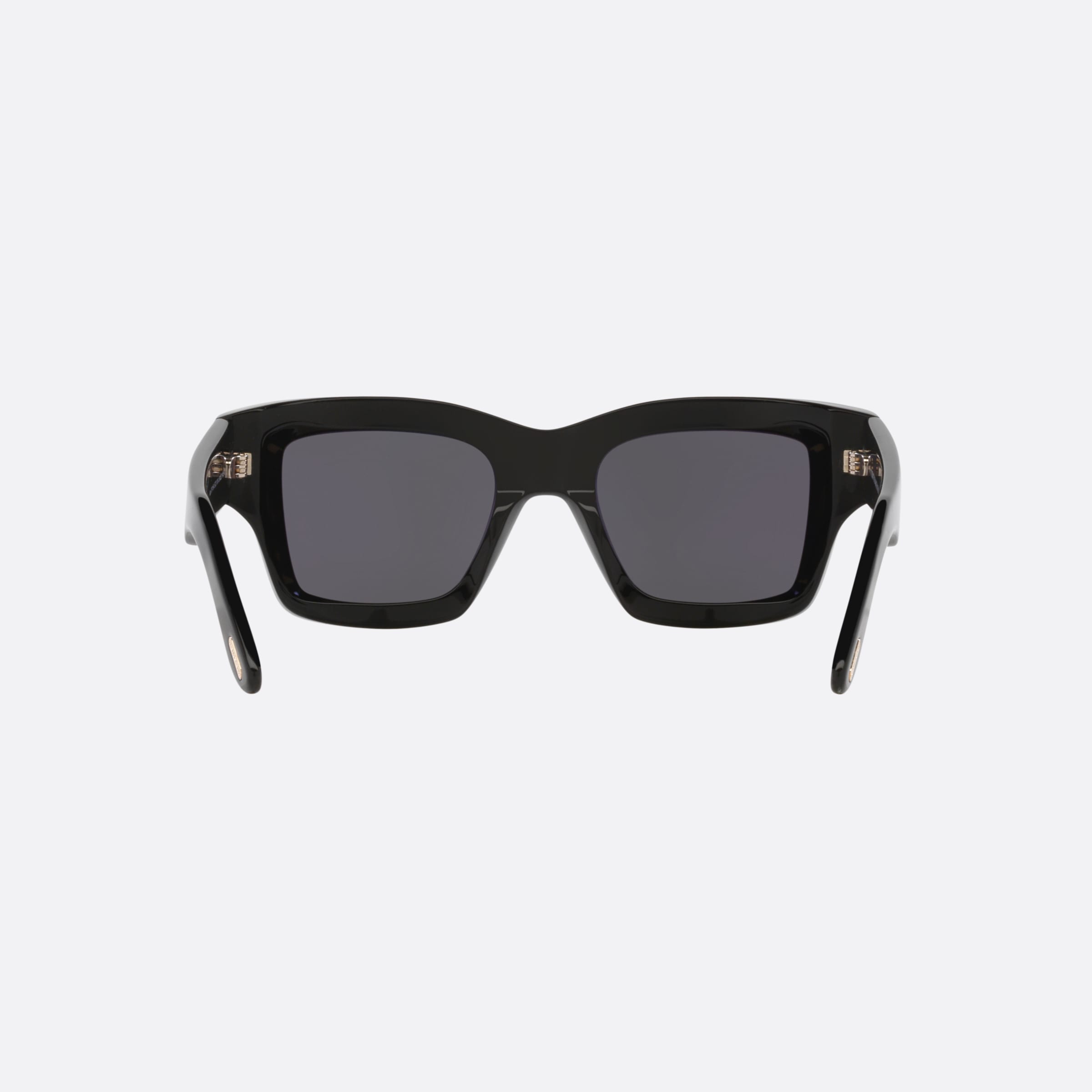 Tom 50mm Ford Ilias 01a Black Square Men Sunglasses - Side View