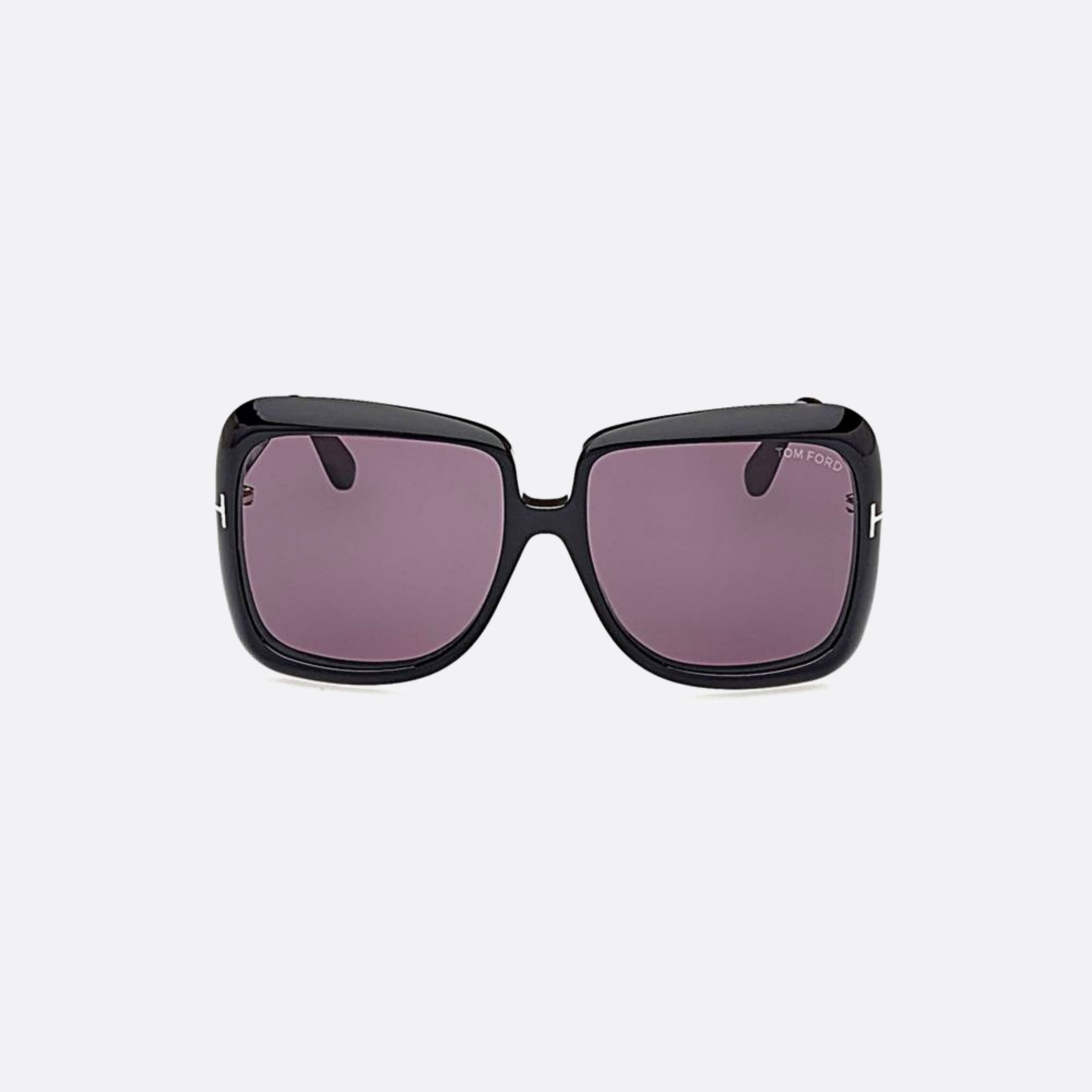 Tom 59mm Ford Lorelai Ft1156 01a Black Oversize Women Sunglasses - Main View
