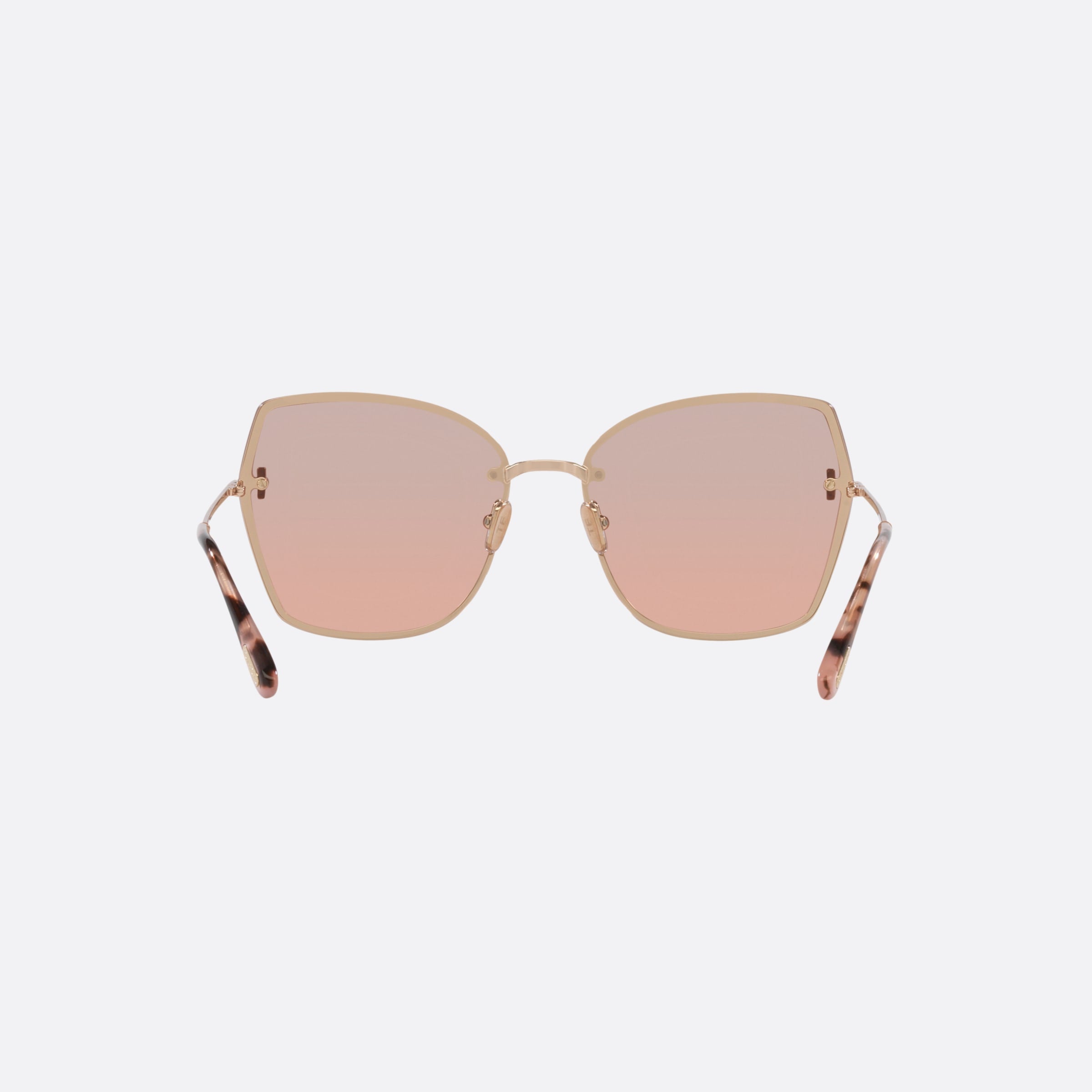 Tom 62mm Ford Nickie Gold Butterfly Women Sunglasses - Side View