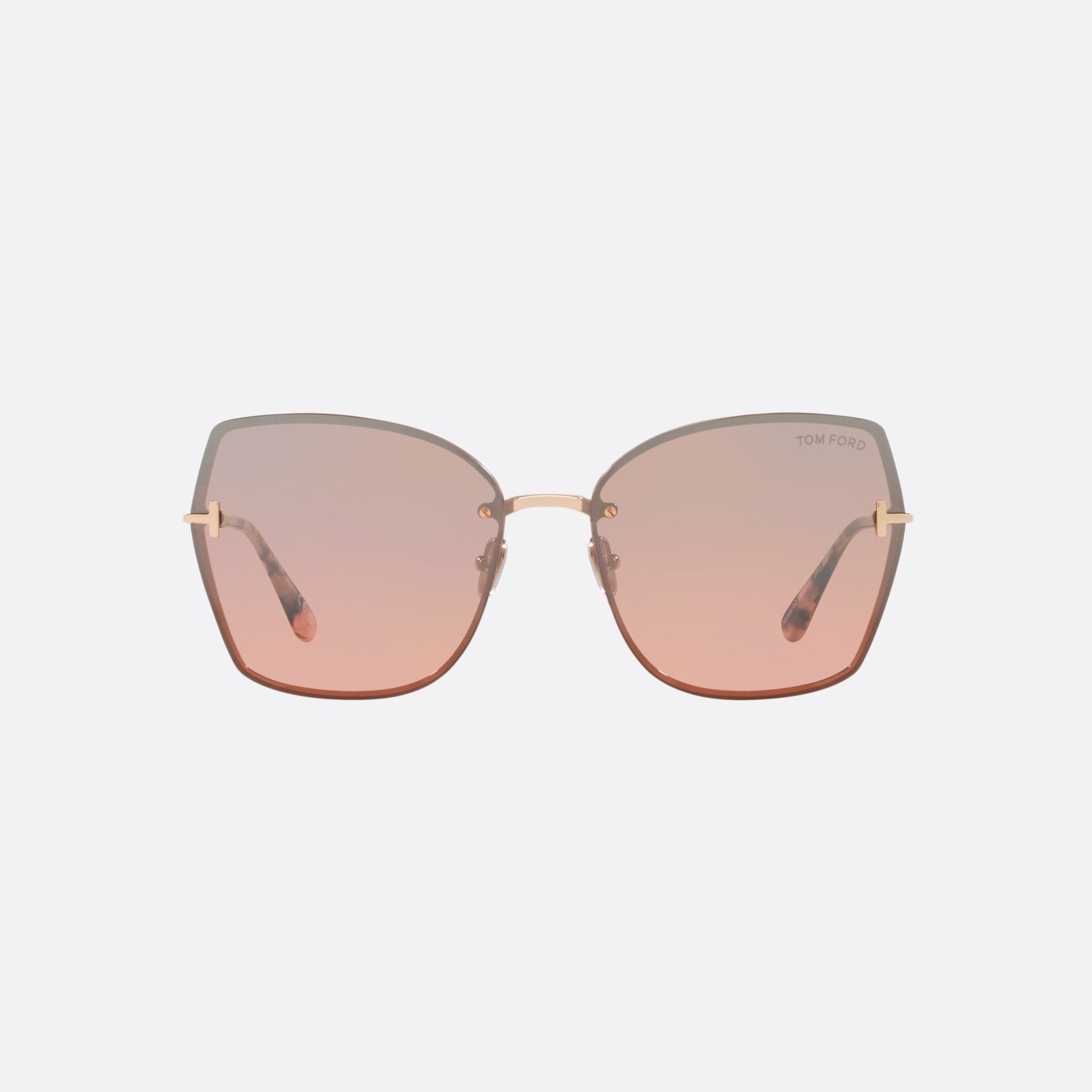 Tom 62mm Ford Nickie Gold Butterfly Women Sunglasses - Lifestyle Shot