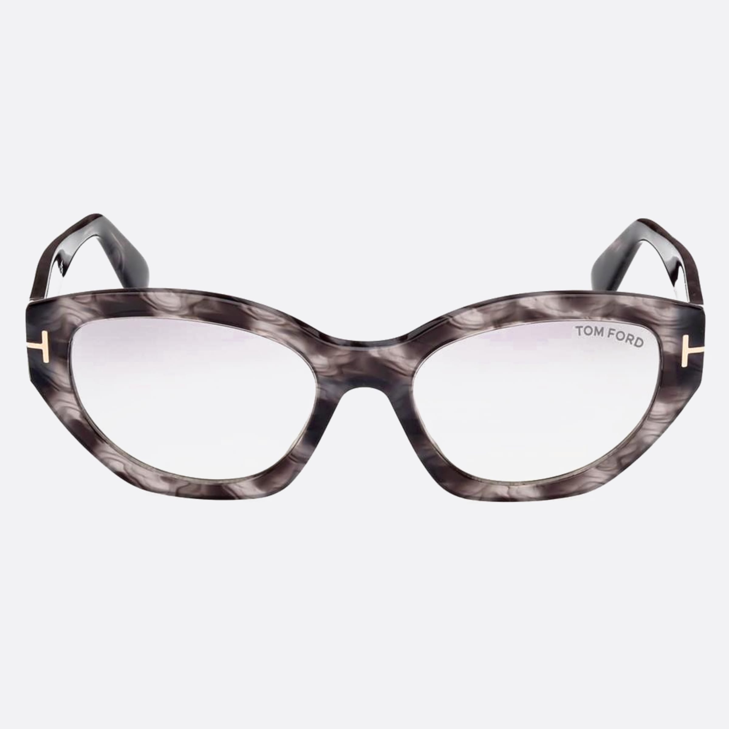 Tom 55mm Ford Penny 55c Havana Geometric Women Sunglasses - Main View
