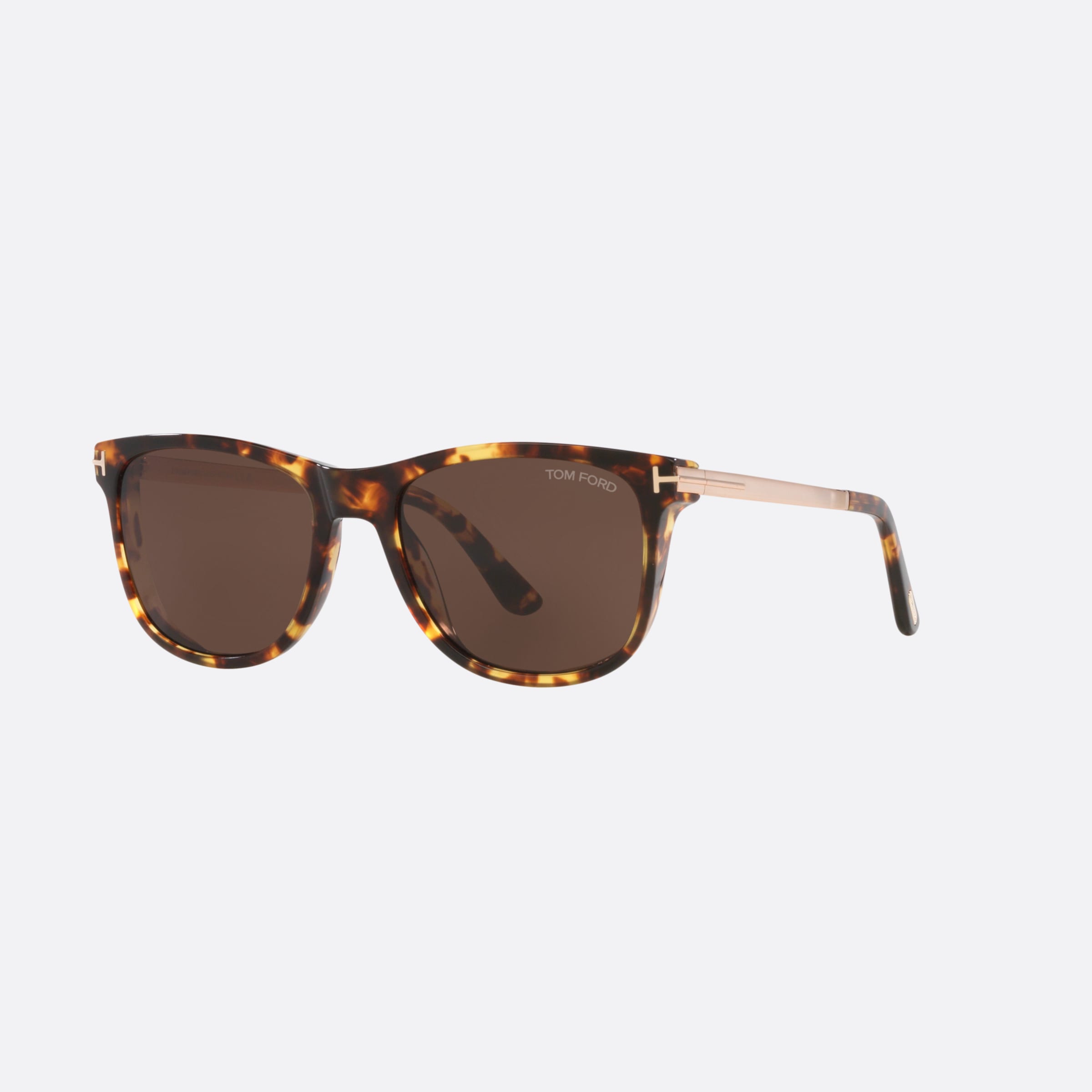 Tom 53mm Ford Sinatra 52e Havana Square Men Sunglasses - Main View