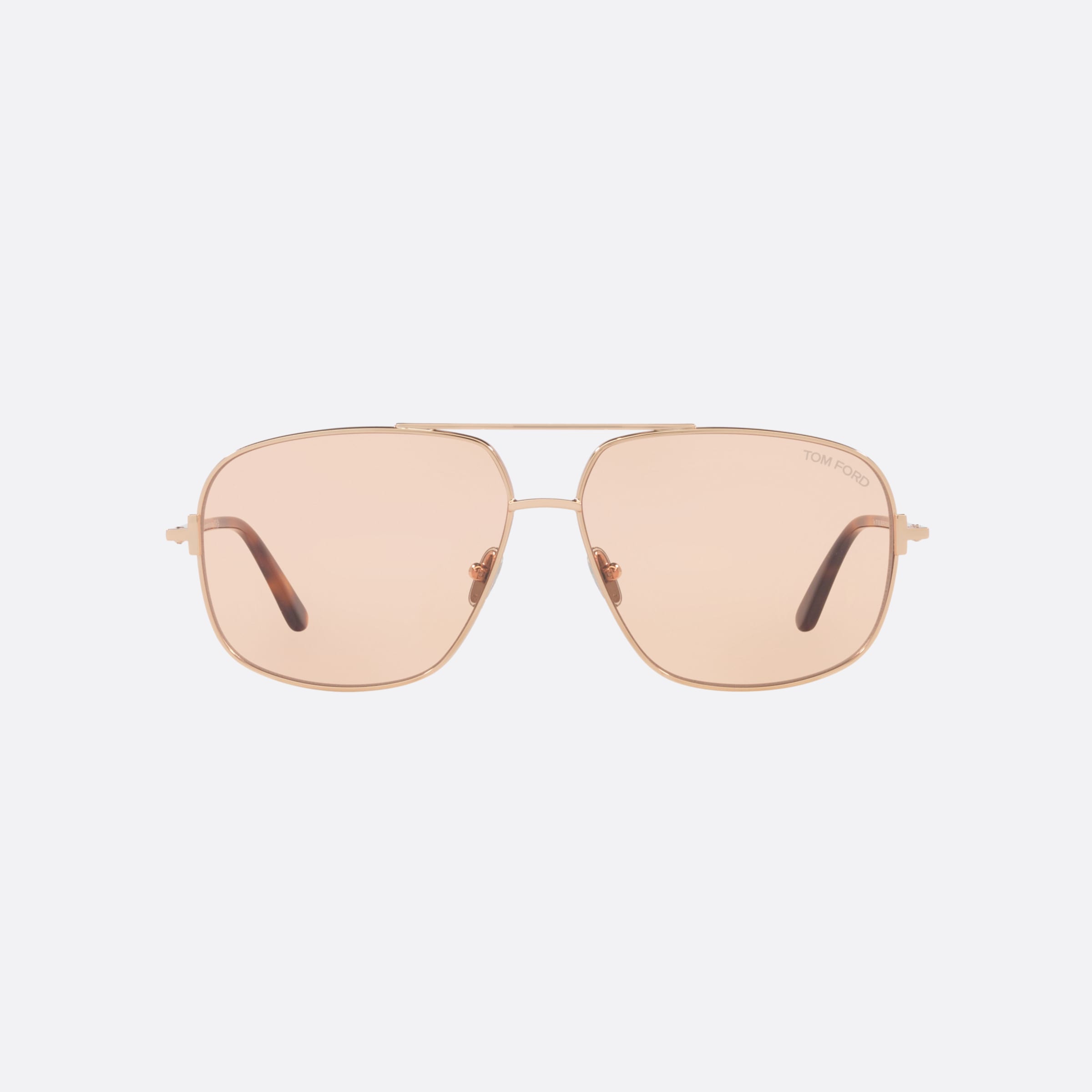Tom 62mm Ford Tex Gold Pilot Men Sunglasses - Lifestyle Shot