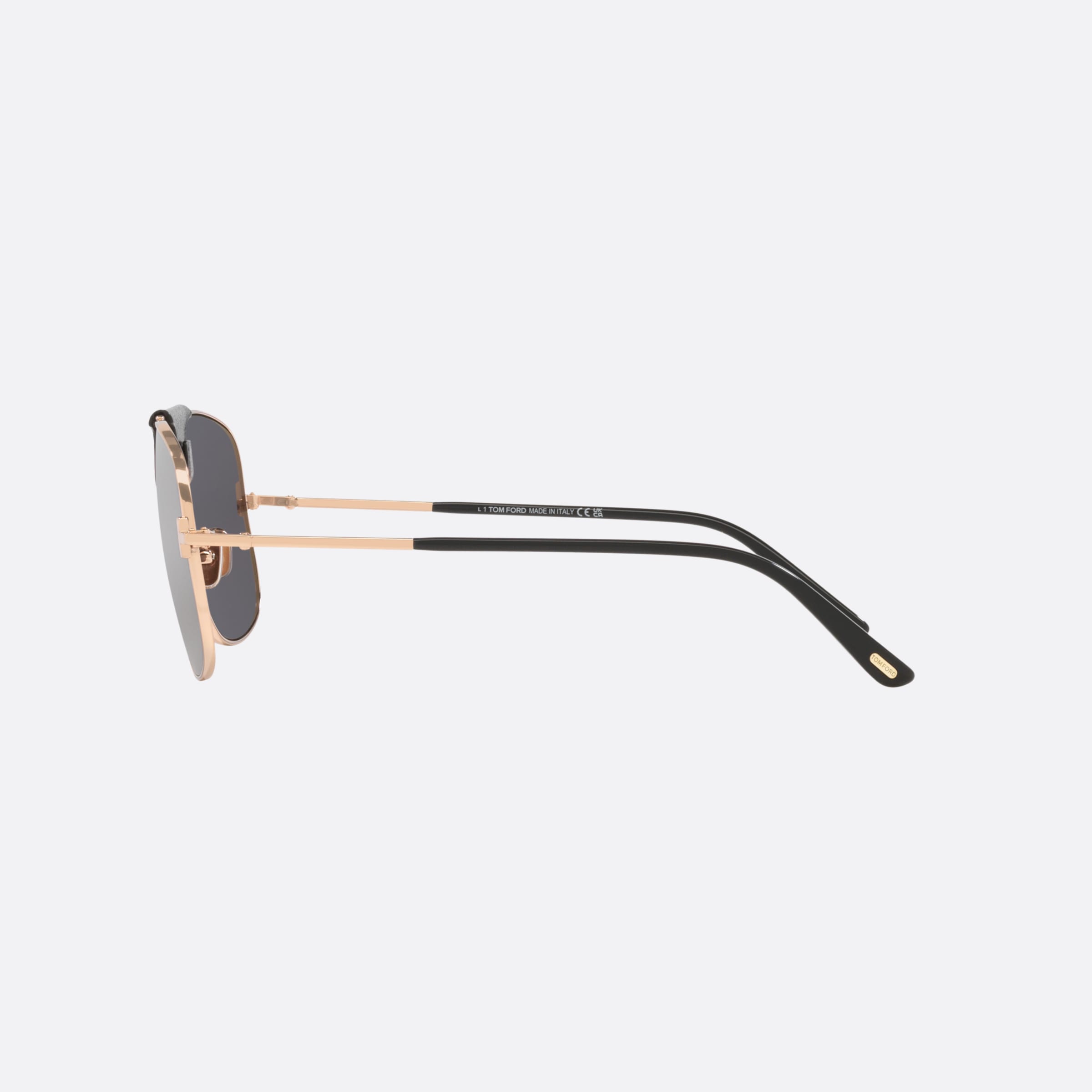 Tom 62mm Ford Tex Gold Pilot Men Sunglasses - Detail View