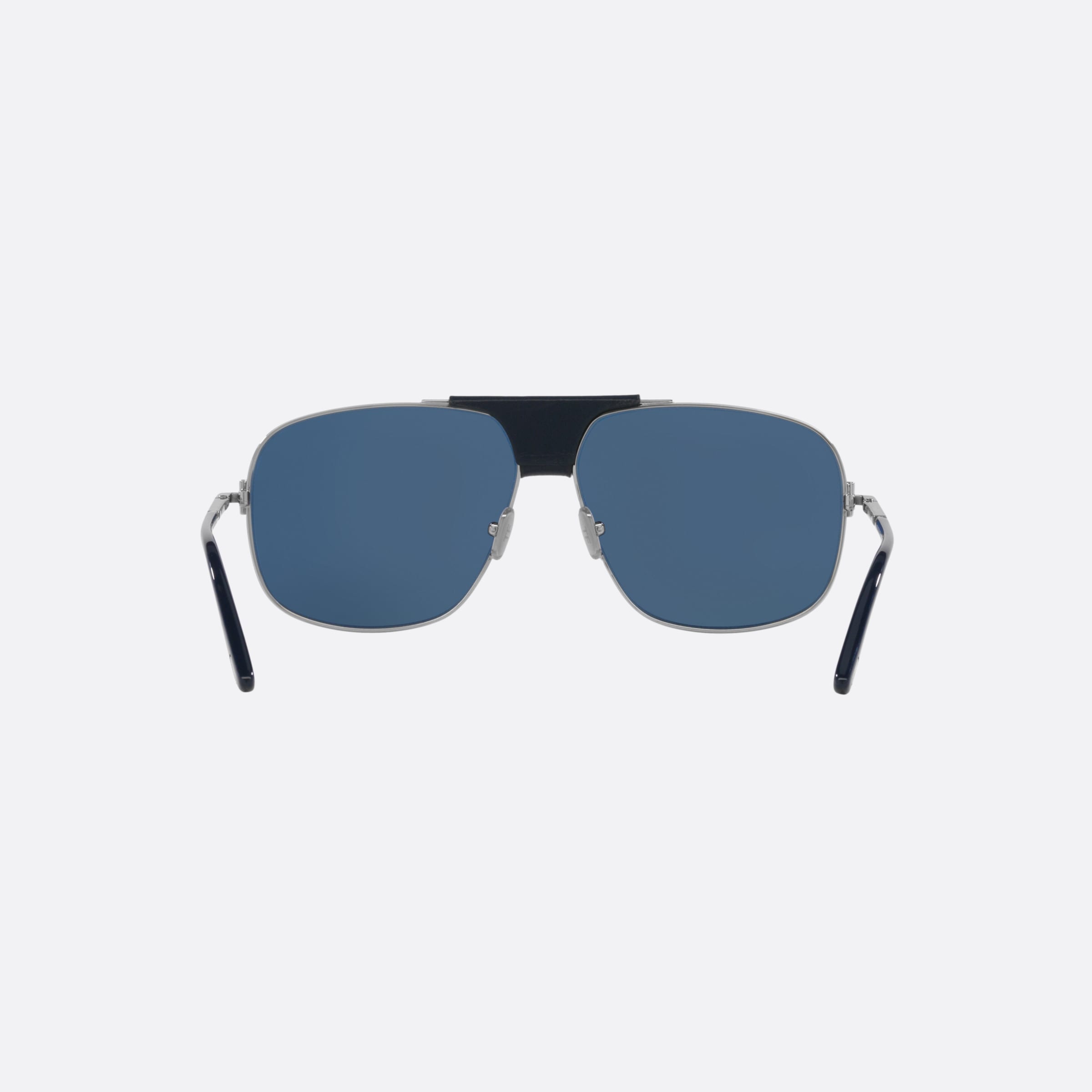Tom 62mm Ford Tex Silver Pilot Men Sunglasses - Side View