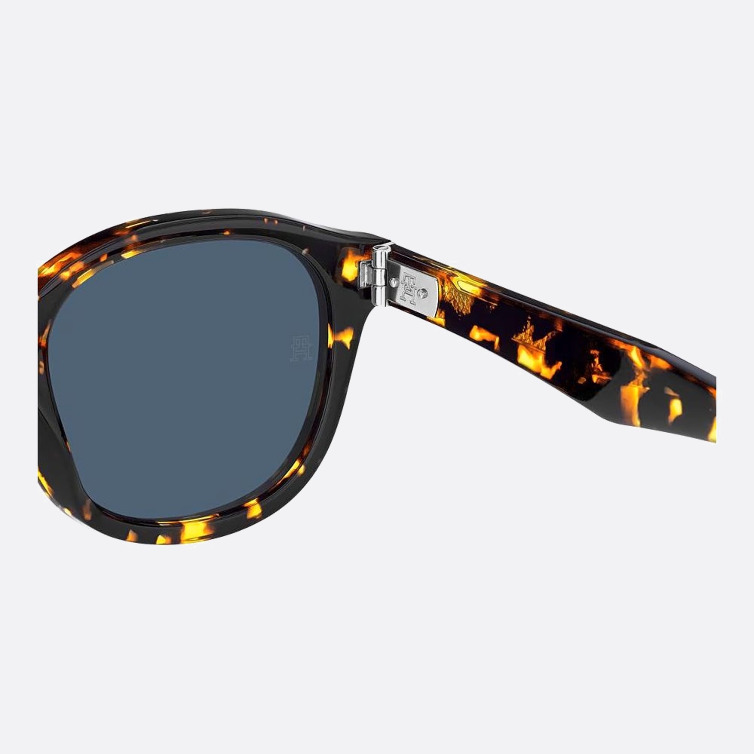 Tommy 49mm Hilfiger Havana Squared Men Sunglasses - Detail View