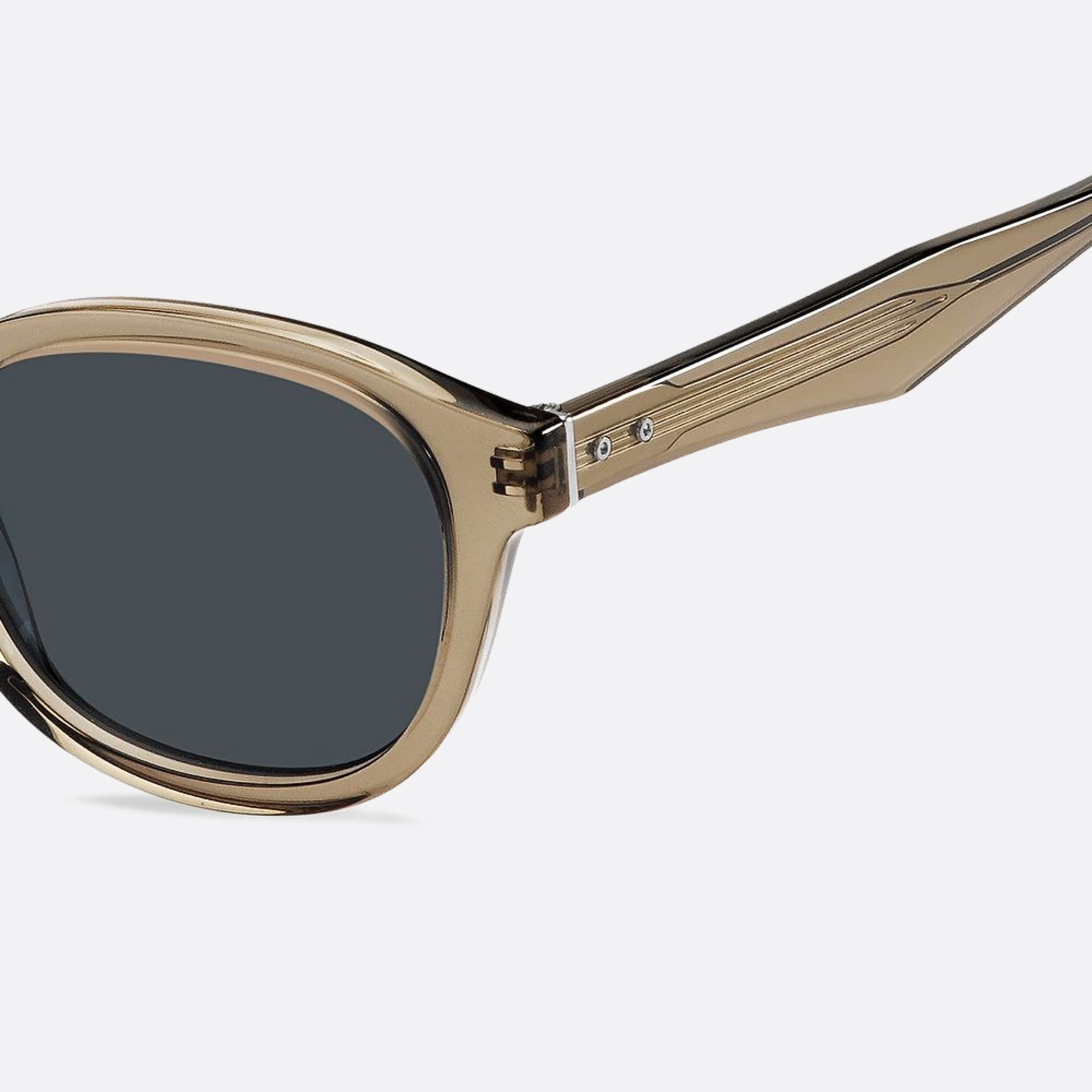 Tommy 49mm Hilfiger 10a Brown Squared Men Sunglasses - Lifestyle Shot