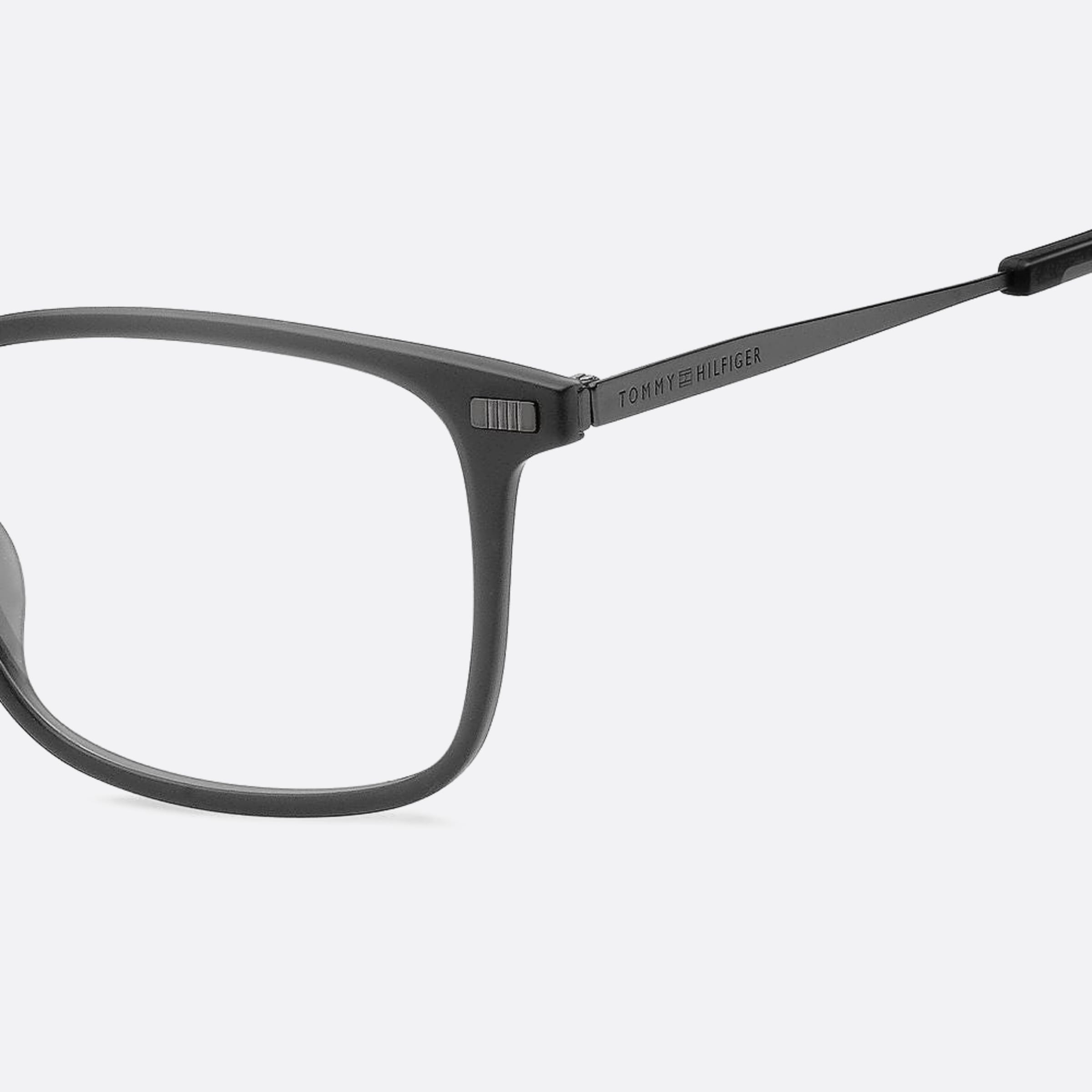 Tommy 50mm Hilfiger Riw Grey Squared Men Eyeglasses - Lifestyle Shot