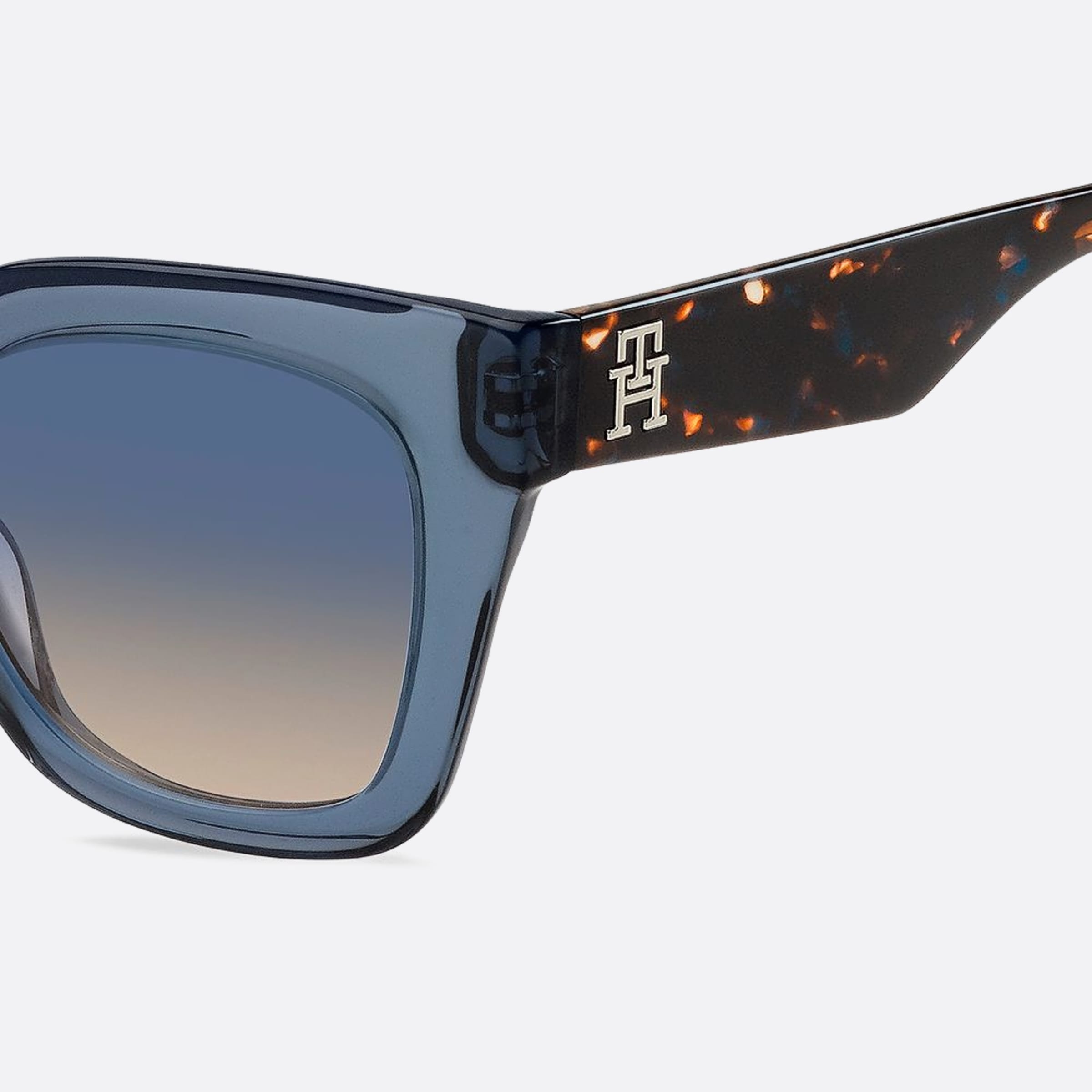Tommy 50mm Hilfiger Pjp Blue Squared Women Sunglasses - Lifestyle Shot