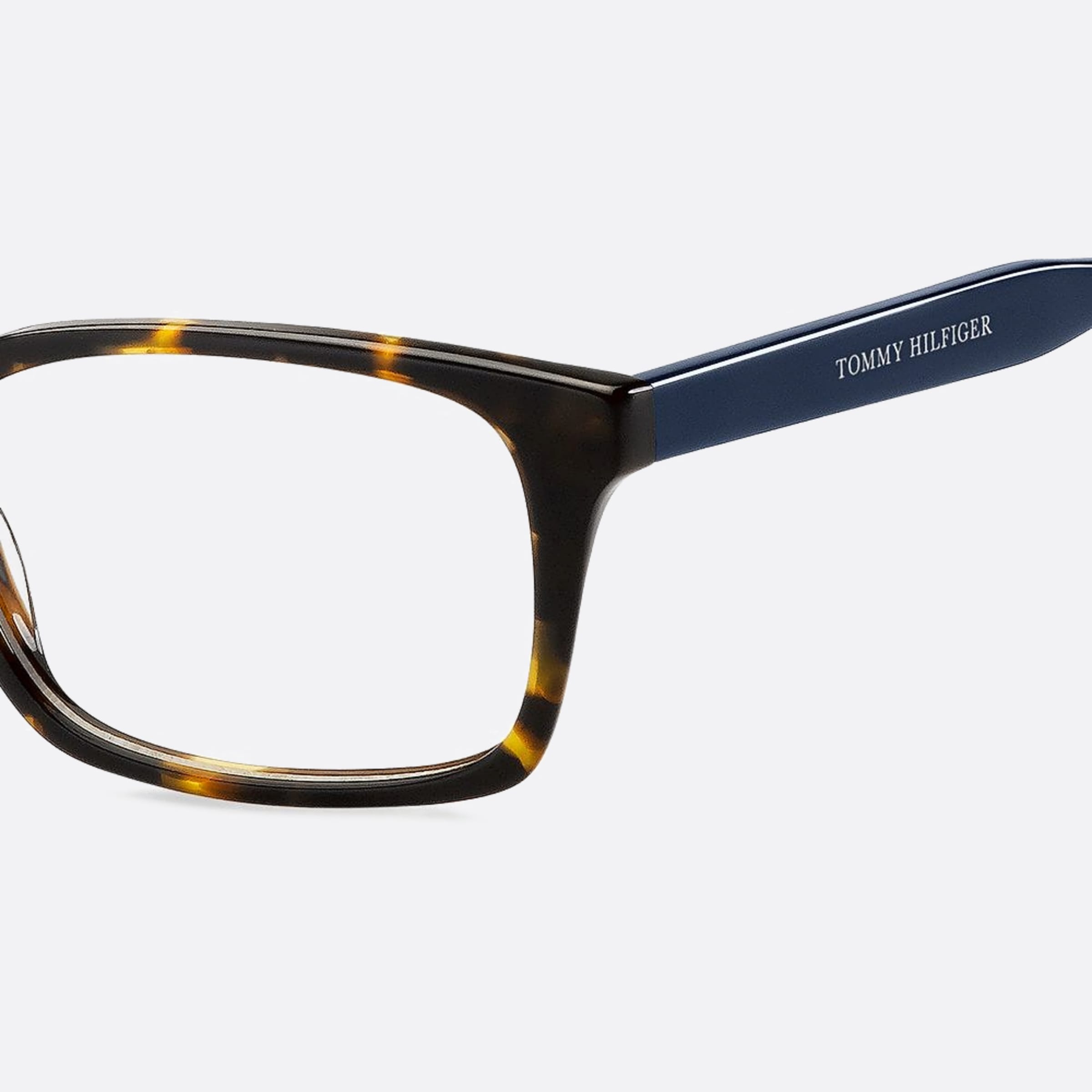 Tommy 52mm Hilfiger Havana Squared Women Eyeglasses - Detail View