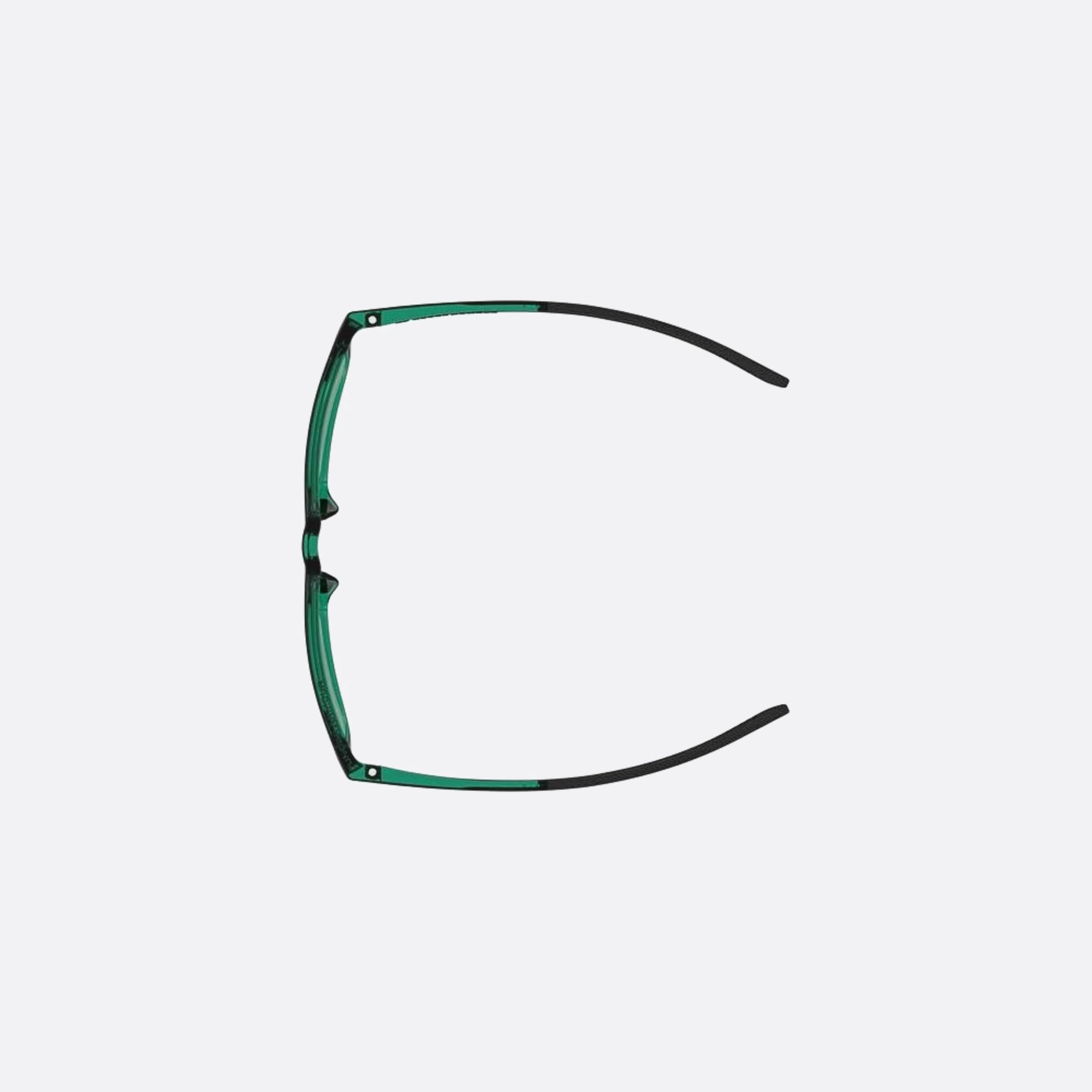 Under 56mm Armour 7zj Black Squared Unisex Eyeglasses - Additional Angle