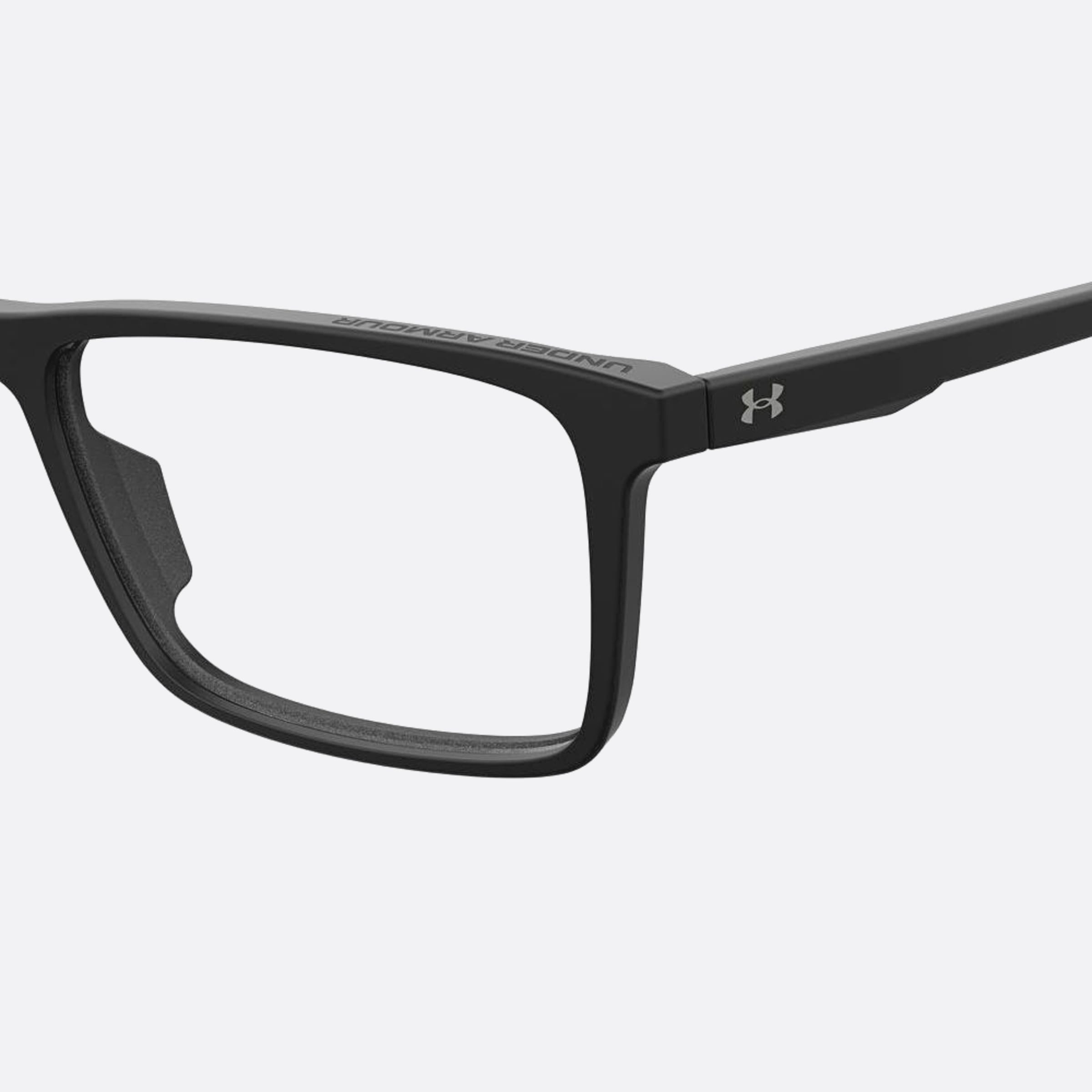 Under 60mm Armour 5057xl Black Squared Men Eyeglasses - Additional Angle