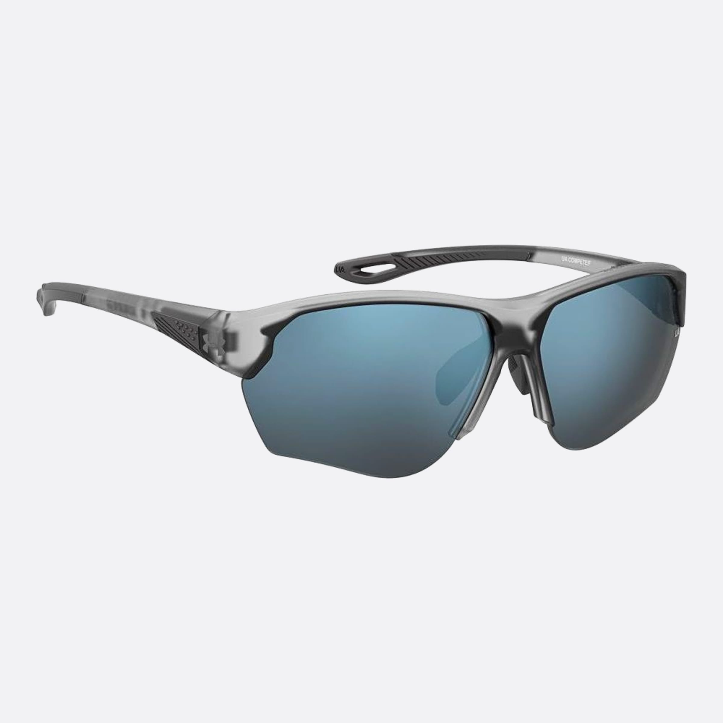 Under 68mm Armour Compete Riw Grey Squared Men Sunglasses - Additional Angle