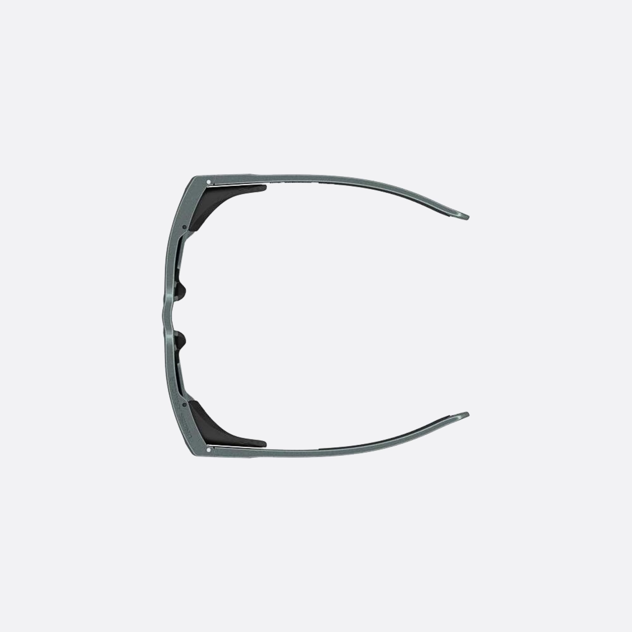 Under 58mm Armour Glacial Bd5 Grey Geometric Men Sunglasses - Detail View