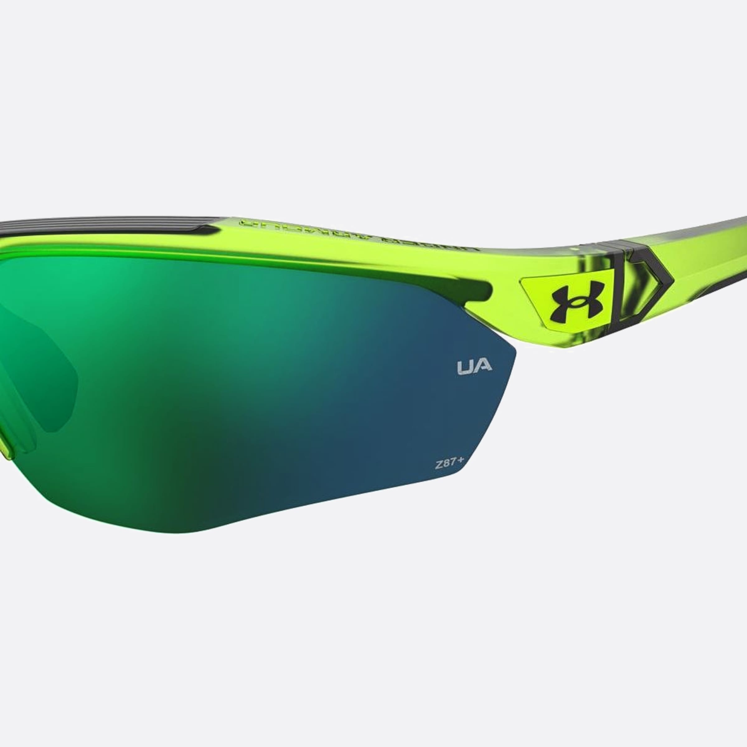 Under 99mm Armour Yard Pro 0ie Green Squared Men Sunglasses - Additional Angle