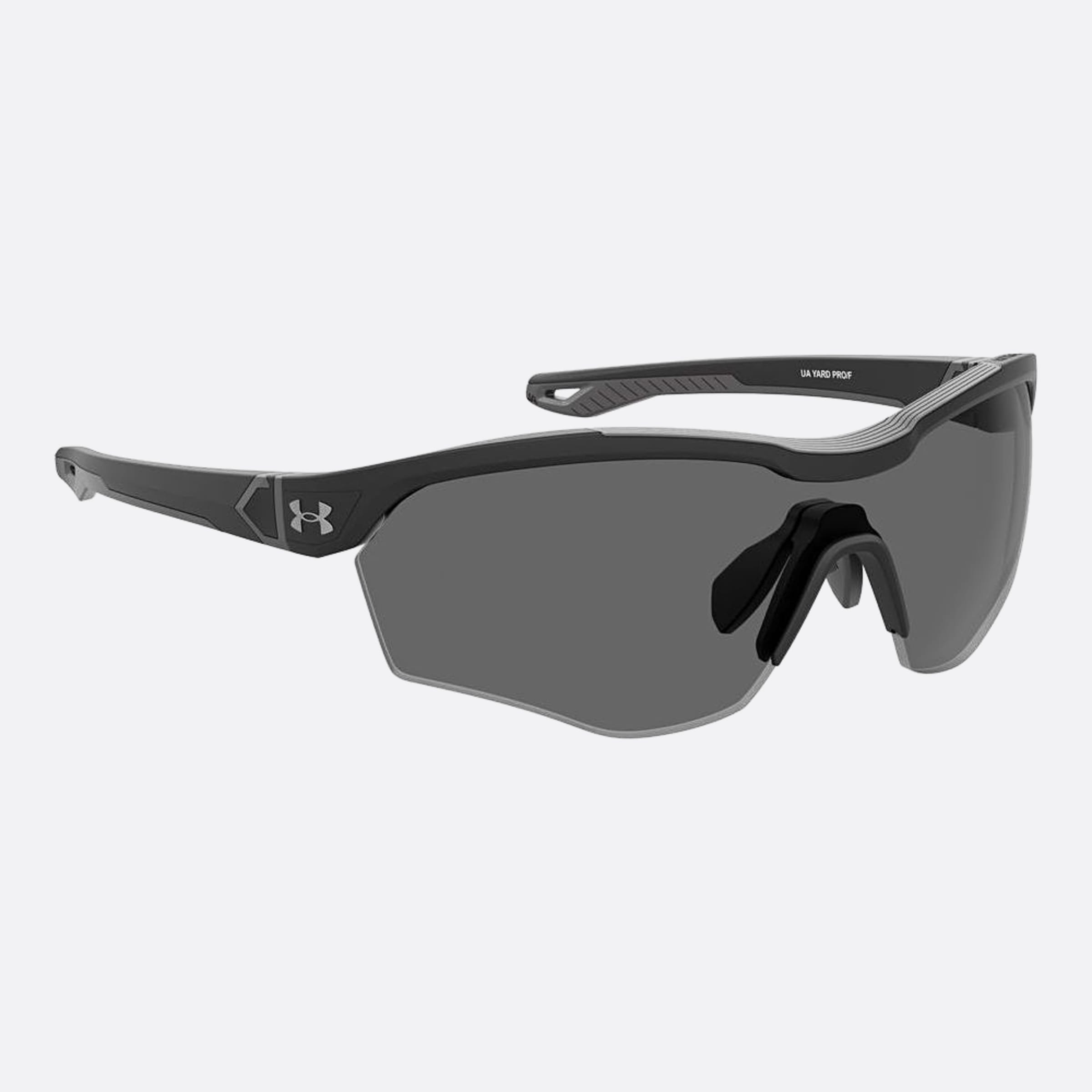 Under 99mm Armour Yard Pro Black Shield Men Sunglasses - Detail View
