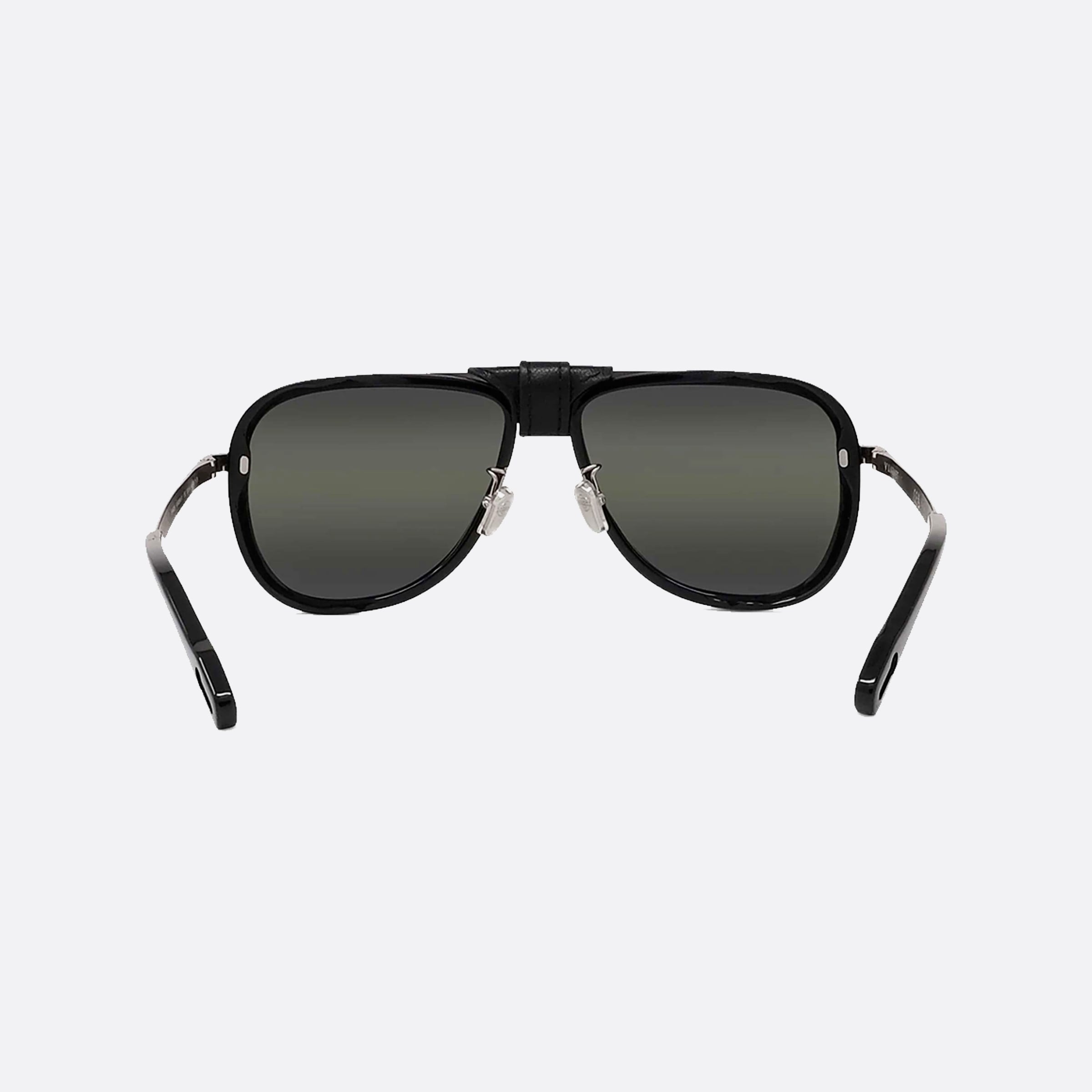Vuarnet 59mm Glacier Vu40004u 01c Black Pilot Unisex Sunglasses - Additional Angle
