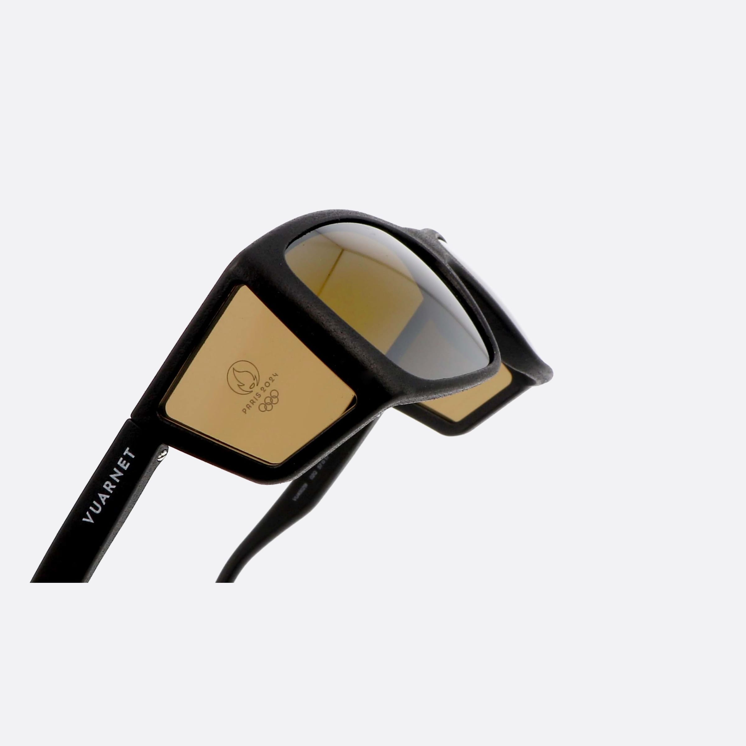 Vuarnet 57mm Oracles Vu40029i 02q Black Rectangle Men Sunglasses - Lifestyle Shot