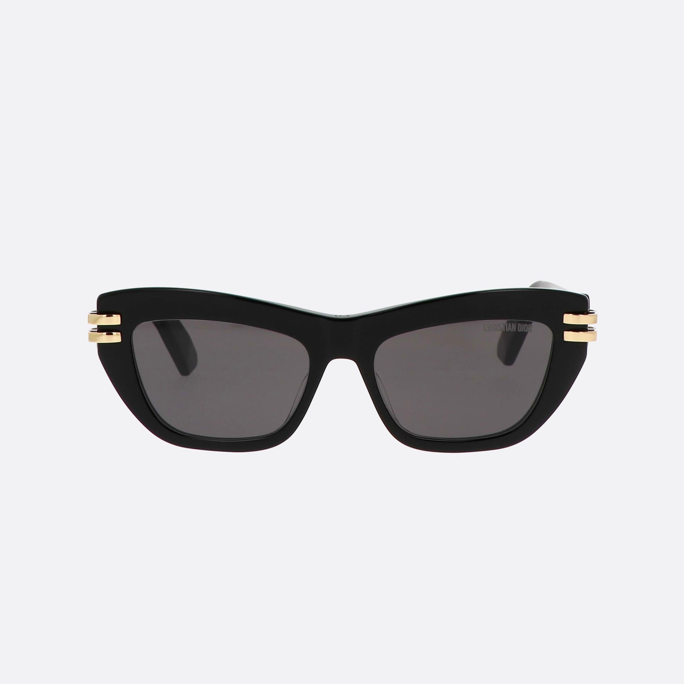 Dior 52mm Cdior B2u 10a0 Black Butterfly Women Sunglasses - Side View